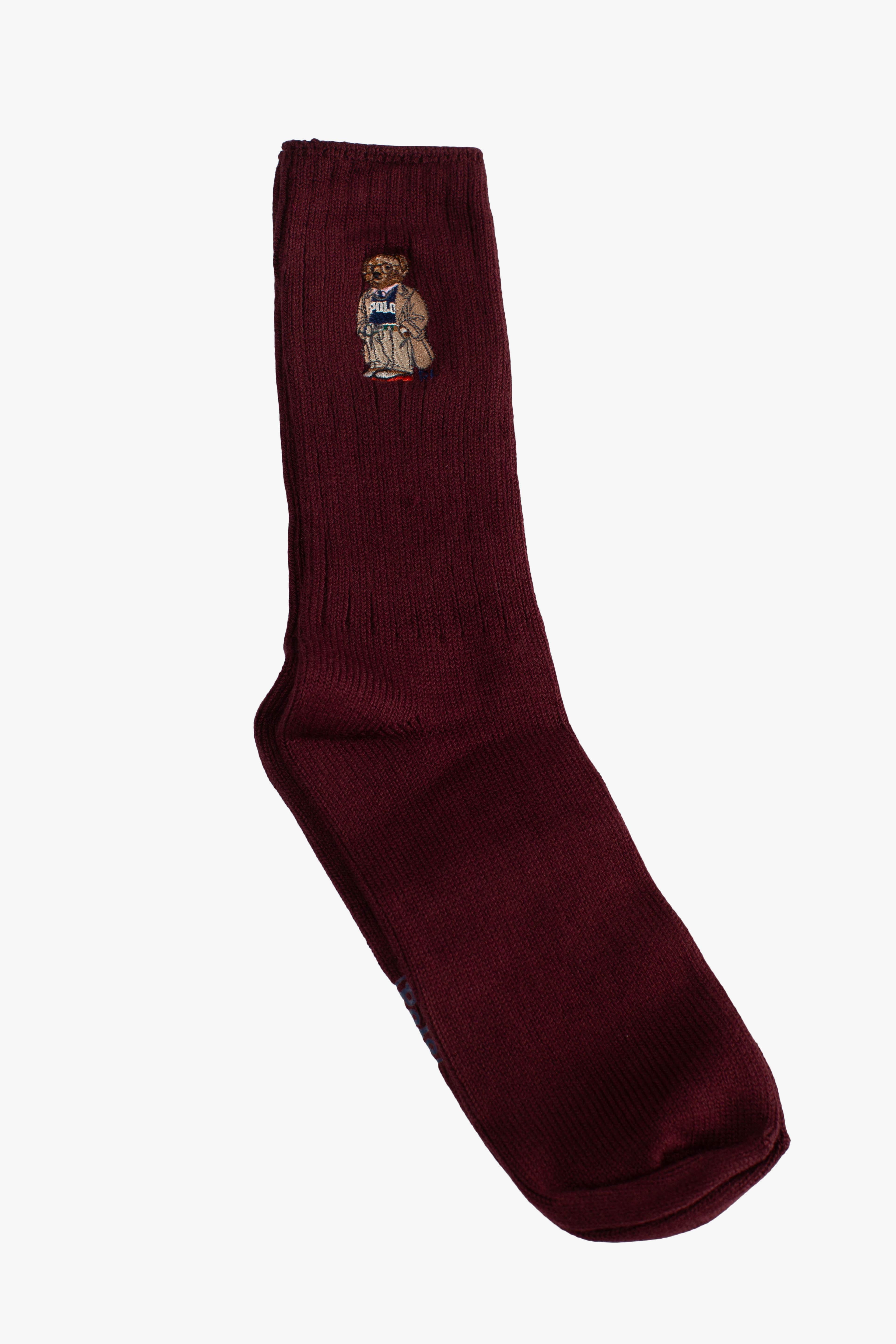 Set regalo 3 paia di calze Polo Bear blue green wine 449P04718001 POLO RALPH LAUREN