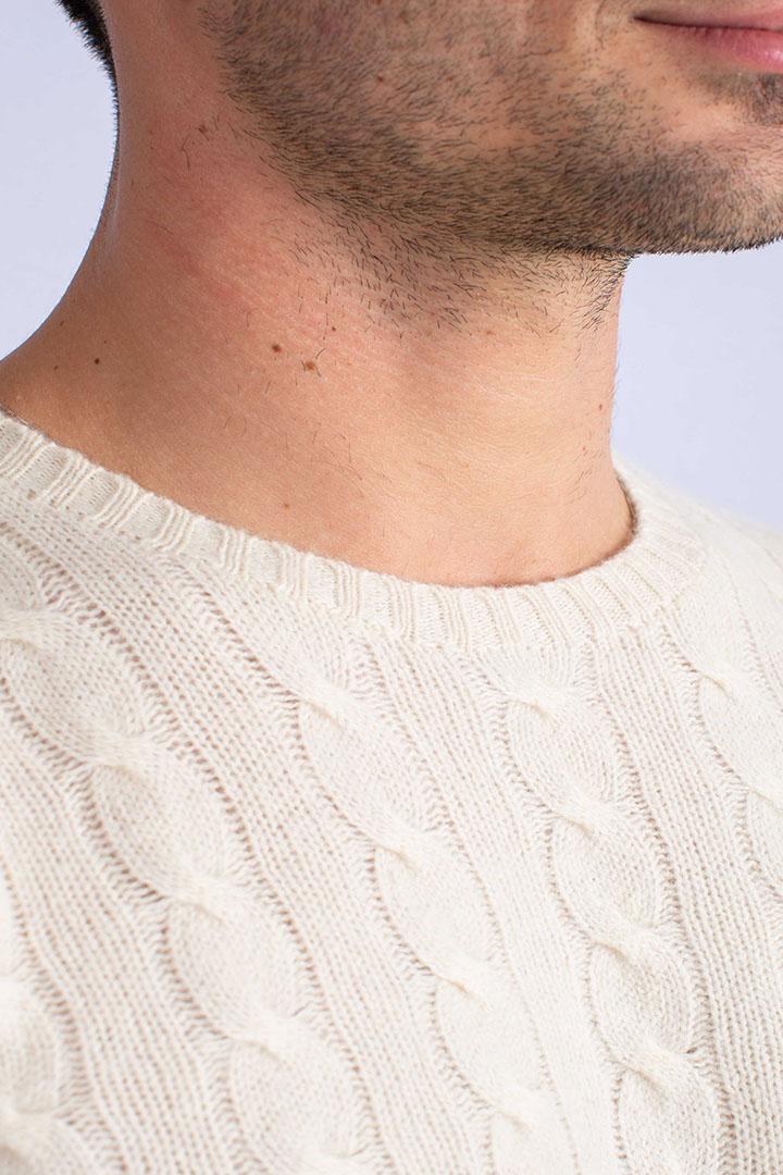 Maglia in lana e cashmere cream 710876762010 POLO RALPH LAUREN