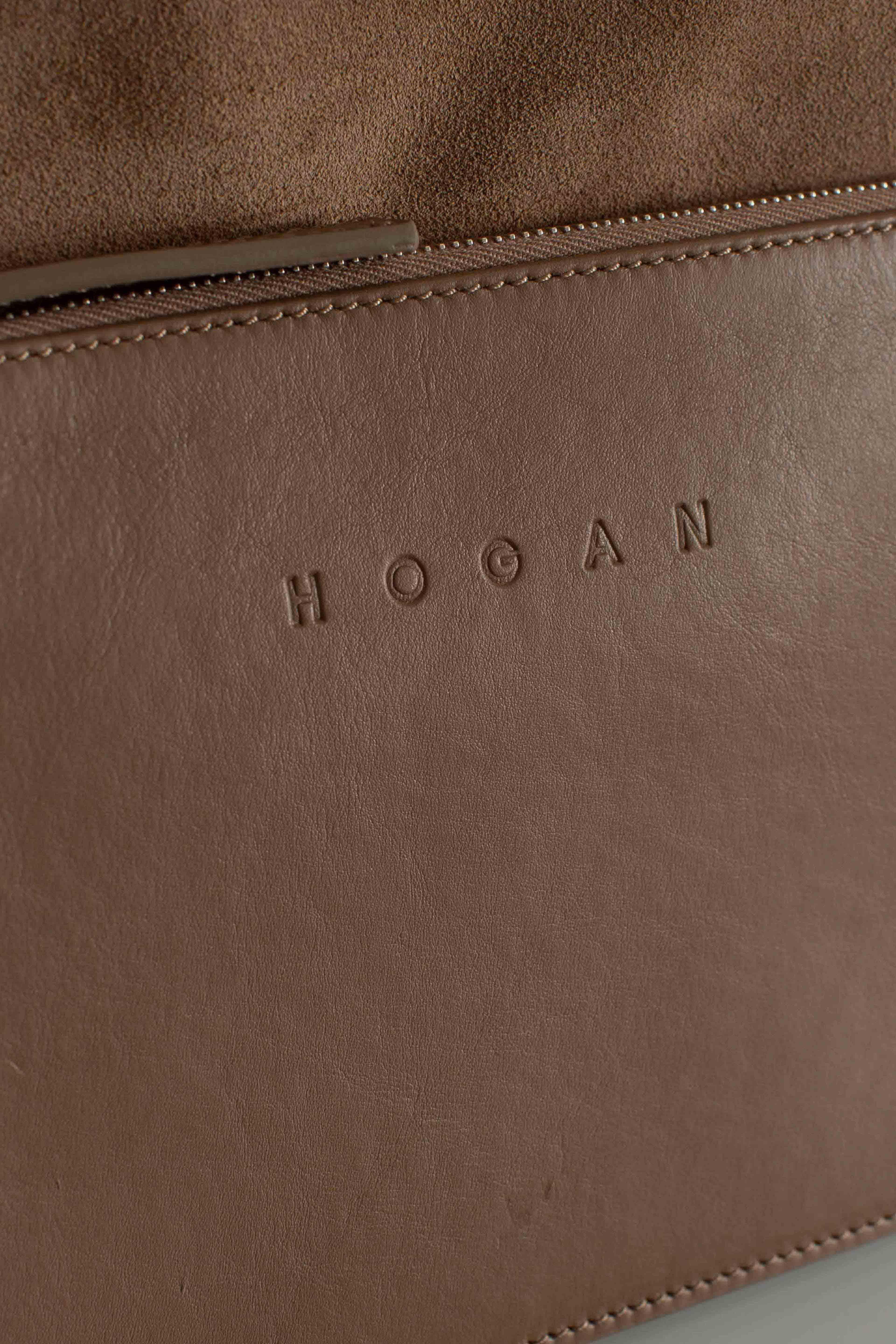 Borsa Shopping Hogan Script Media Beige KBW01TA1300UGMC414 HOGAN