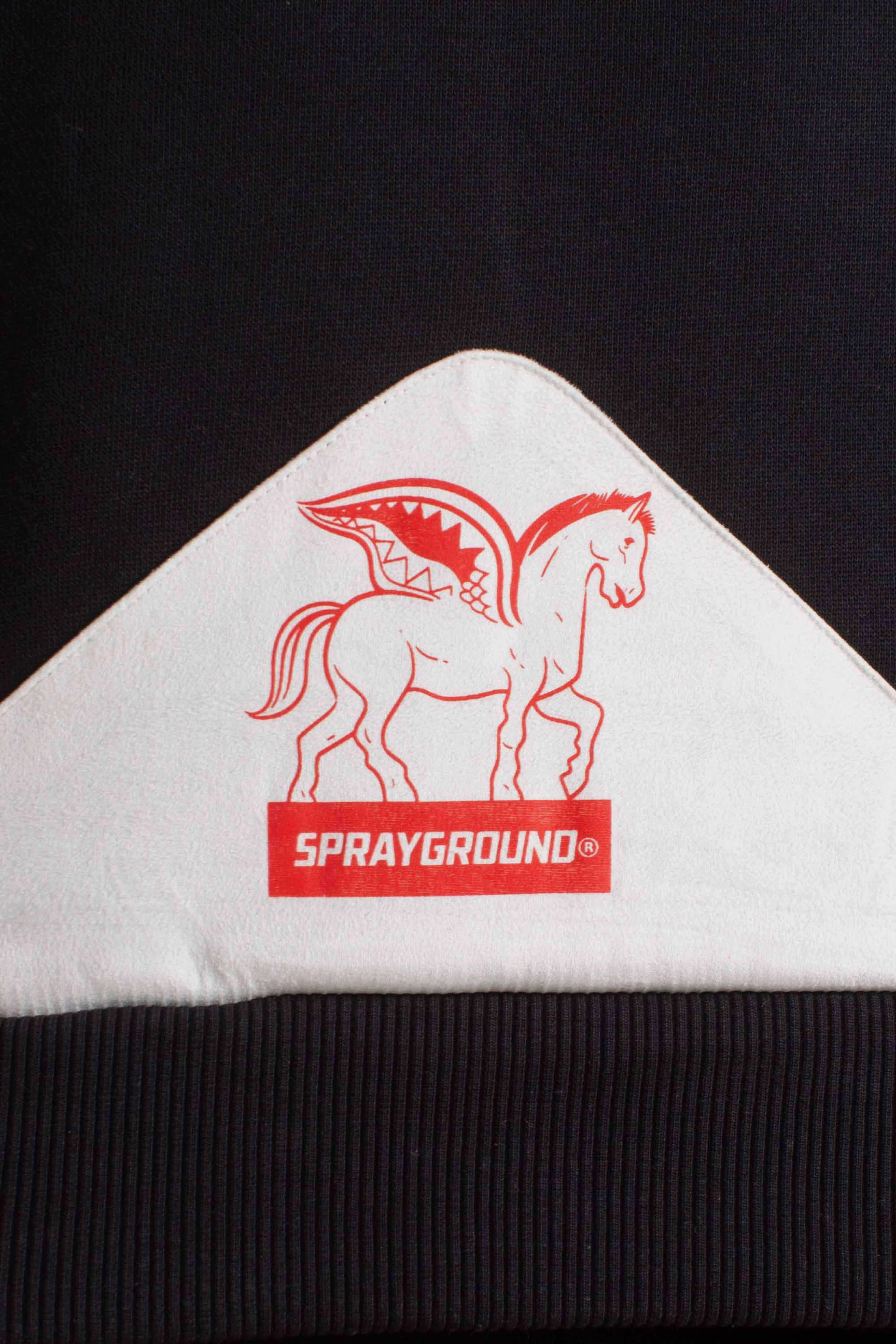 Felpa triple decker heir to throne crew grey SP774GGREYGREY SPRAYGROUND