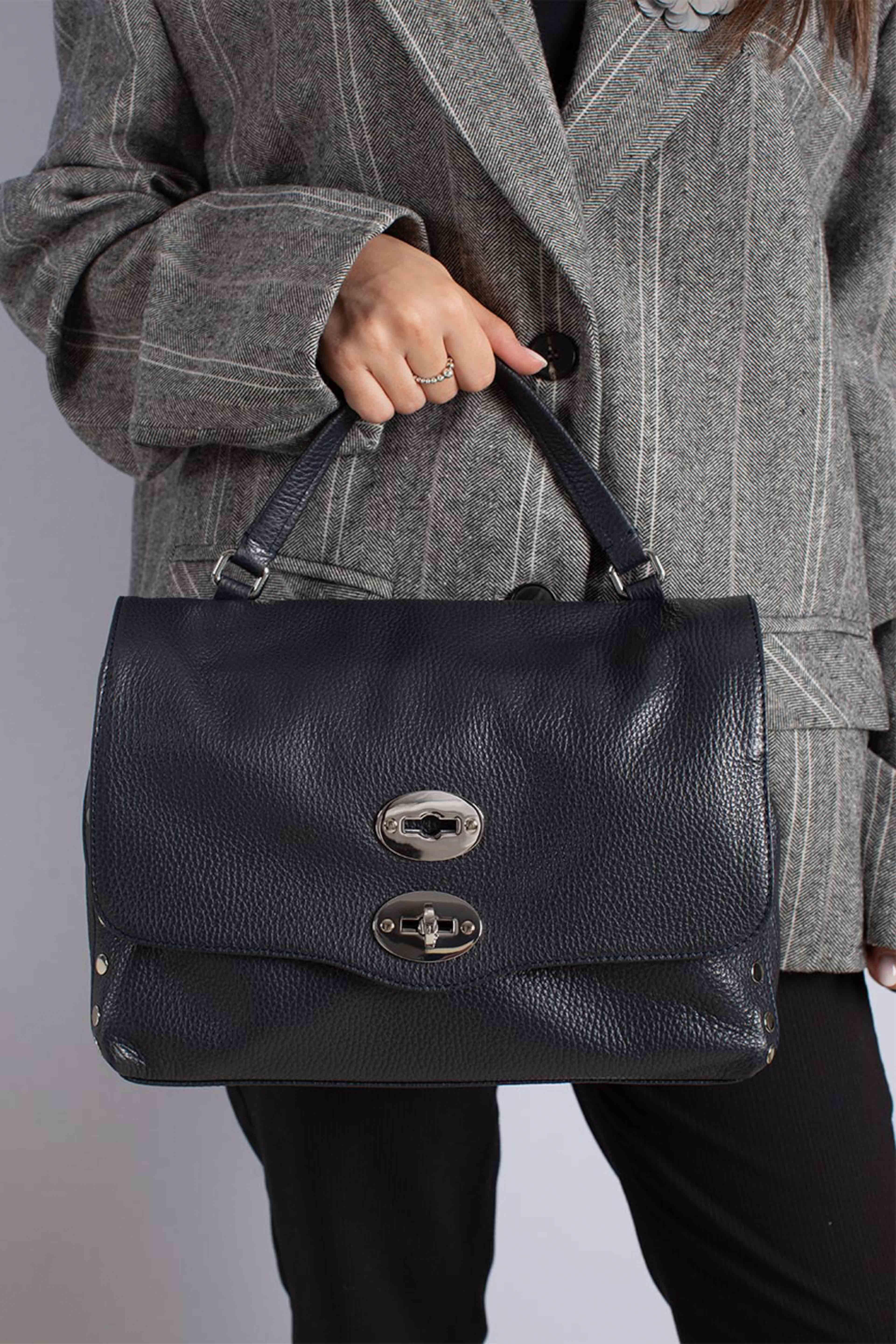 Borsa Postina Daily S dark navy 0680100040000SZ0520 ZANELLATO