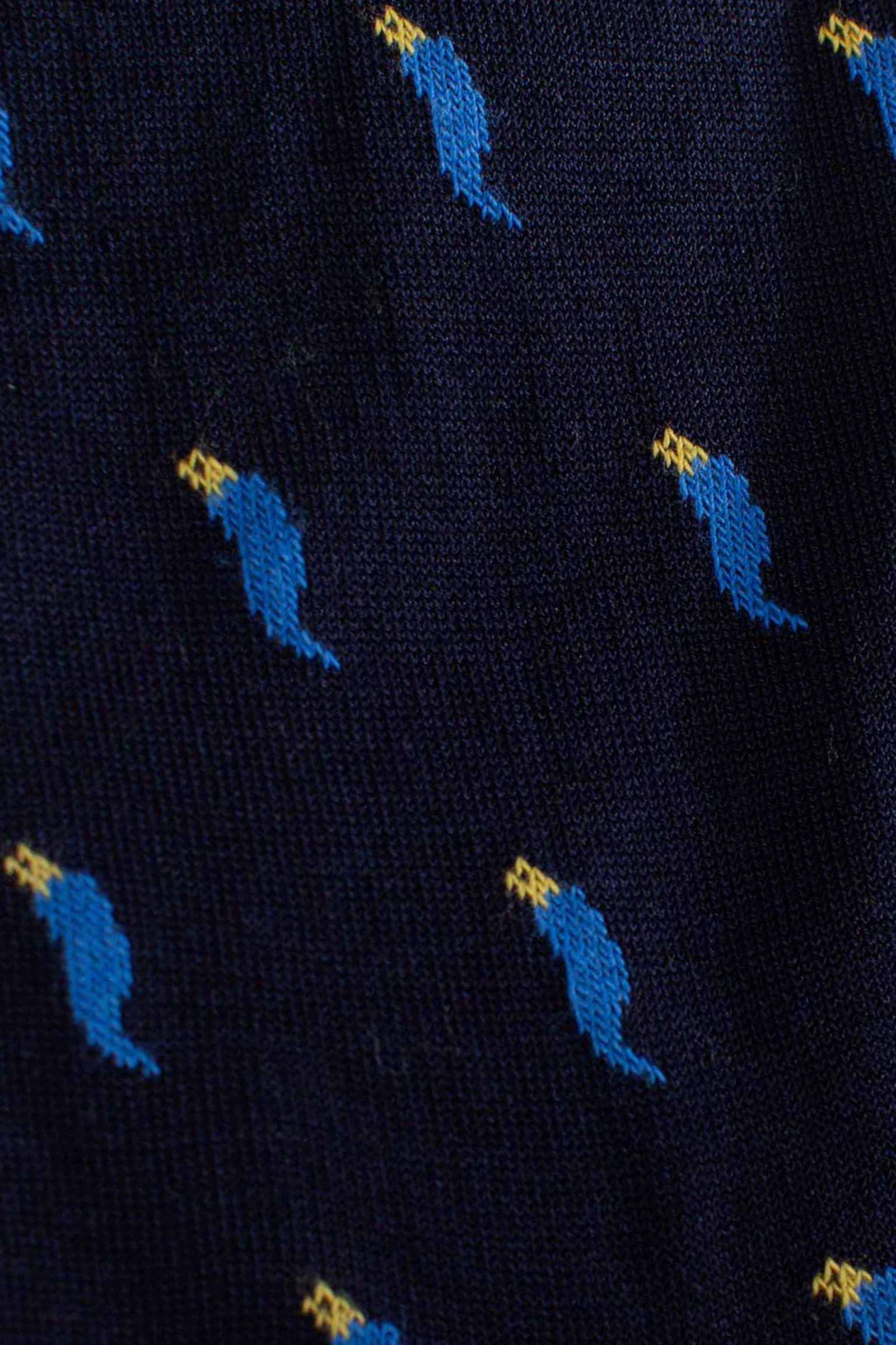 CALZINI UOMO scaramantia blu SOCORN101LBLU FEFE'
