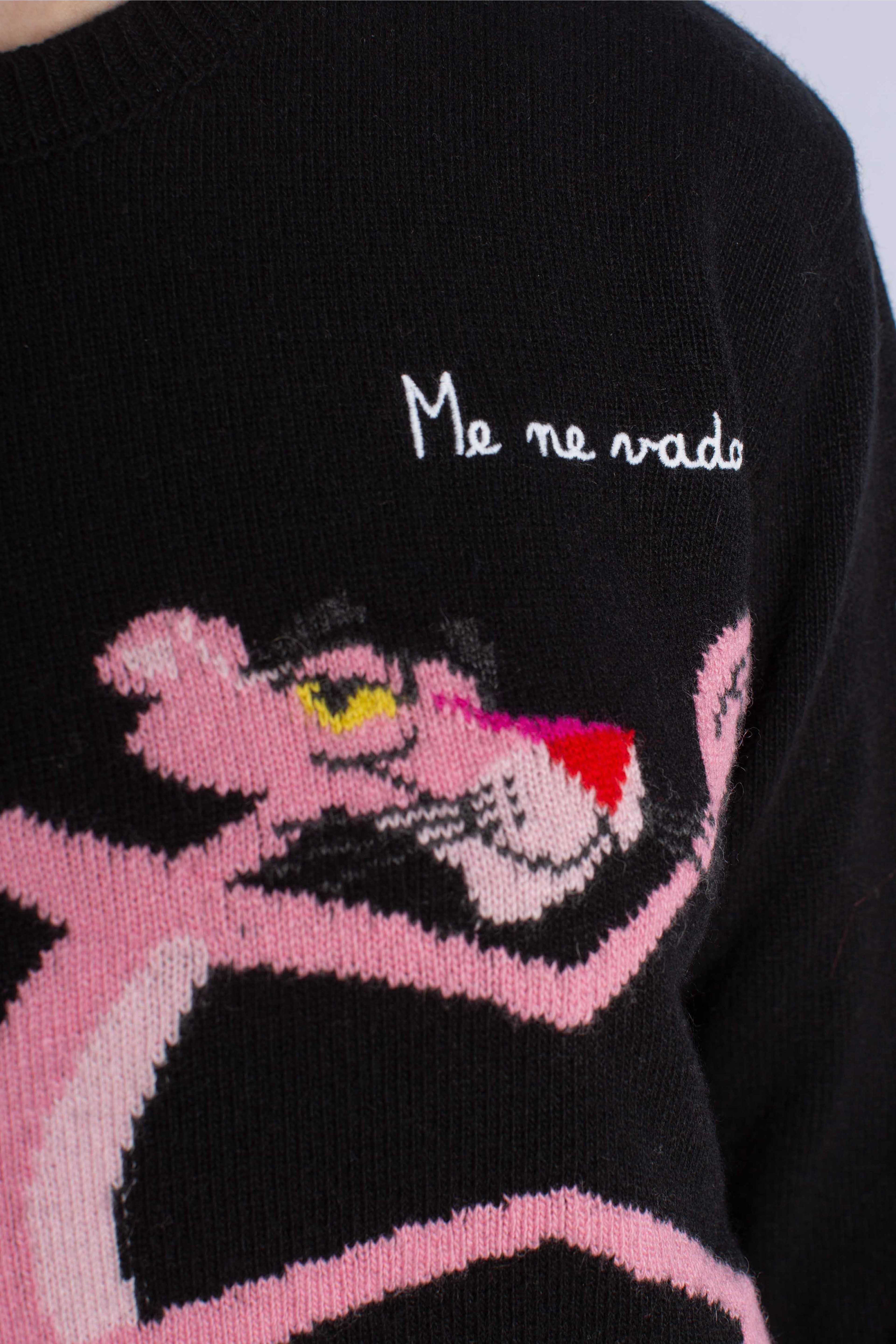 Maglia Donna Pink Panther "Me ne vado" QUE001000470I MC2 SAINT BARTH