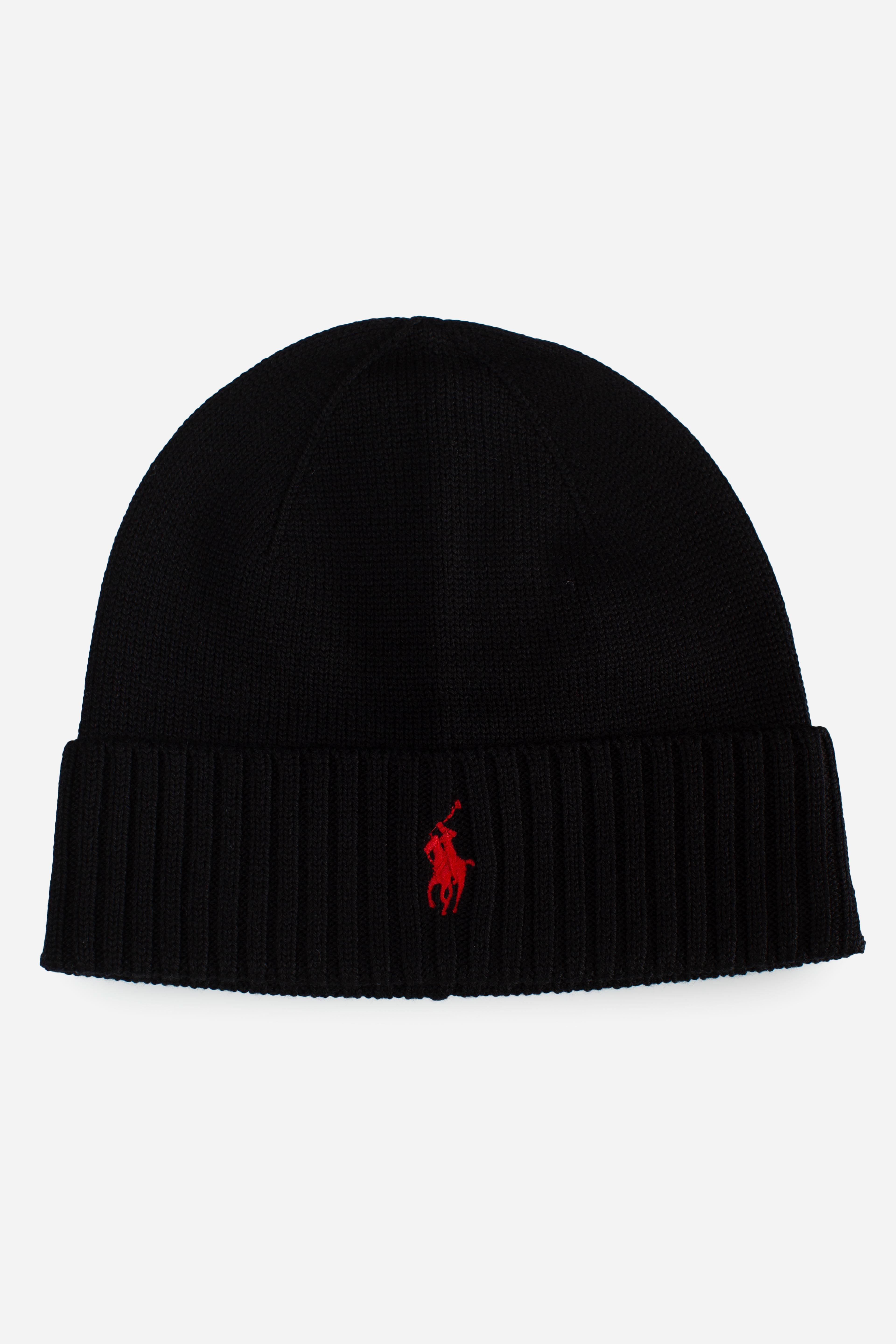 Berretto in lana black 710886137001 POLO RALPH LAUREN