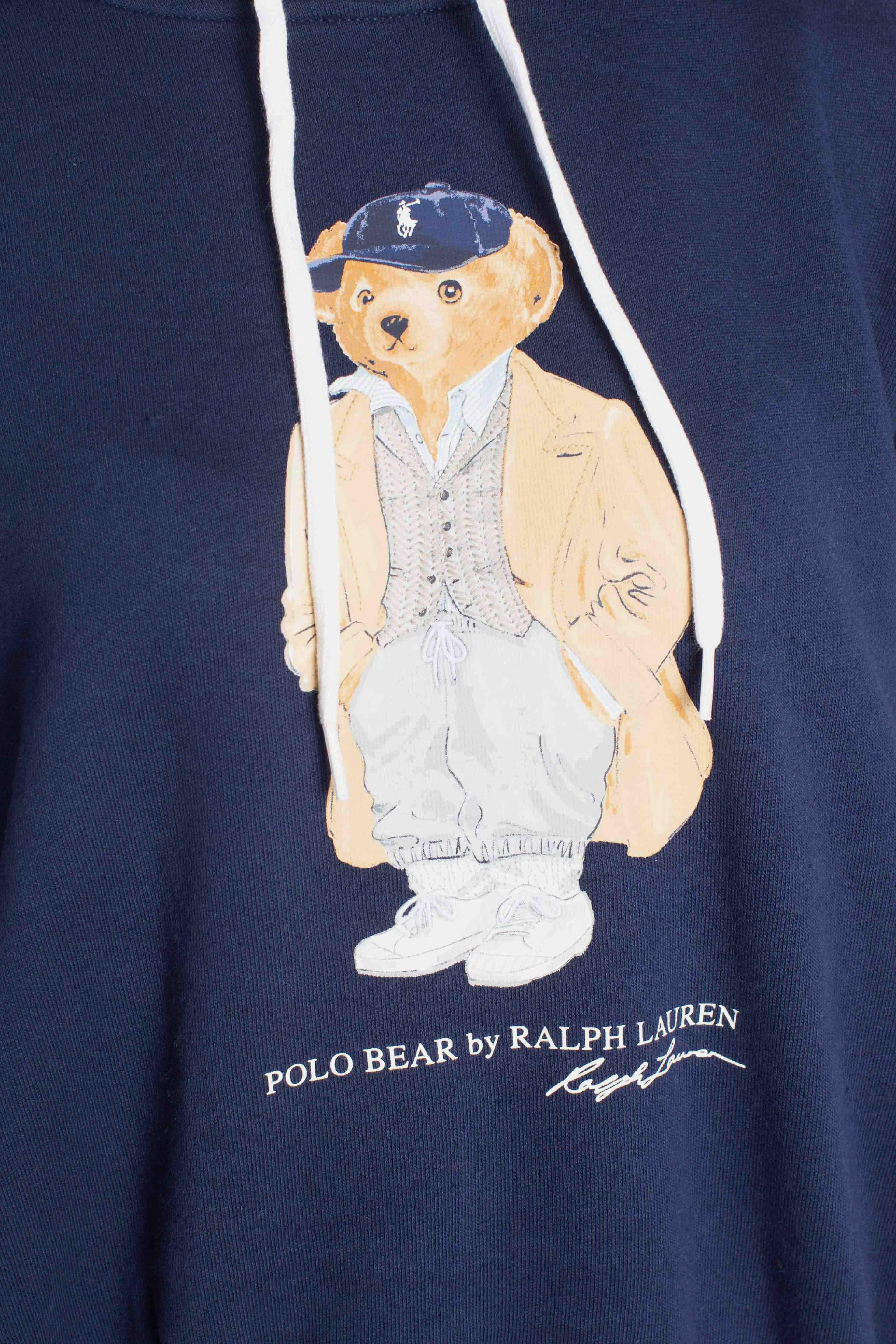 Felpa con cappuccio Polo Bear navy 211971757001 POLO RALPH LAUREN