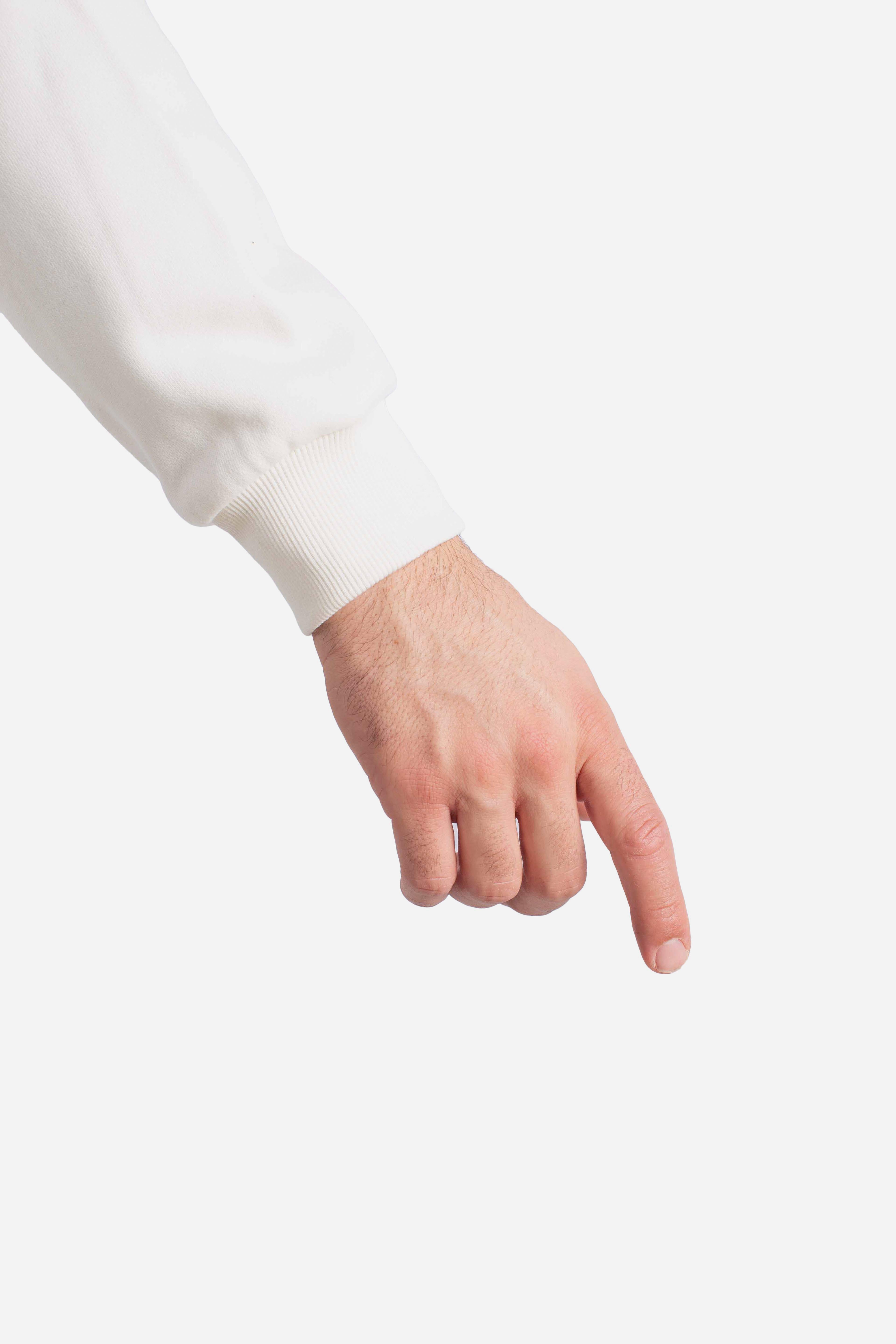 Felpa oxidized shark crewneck ivory SP792GIVOIVORY SPRAYGROUND