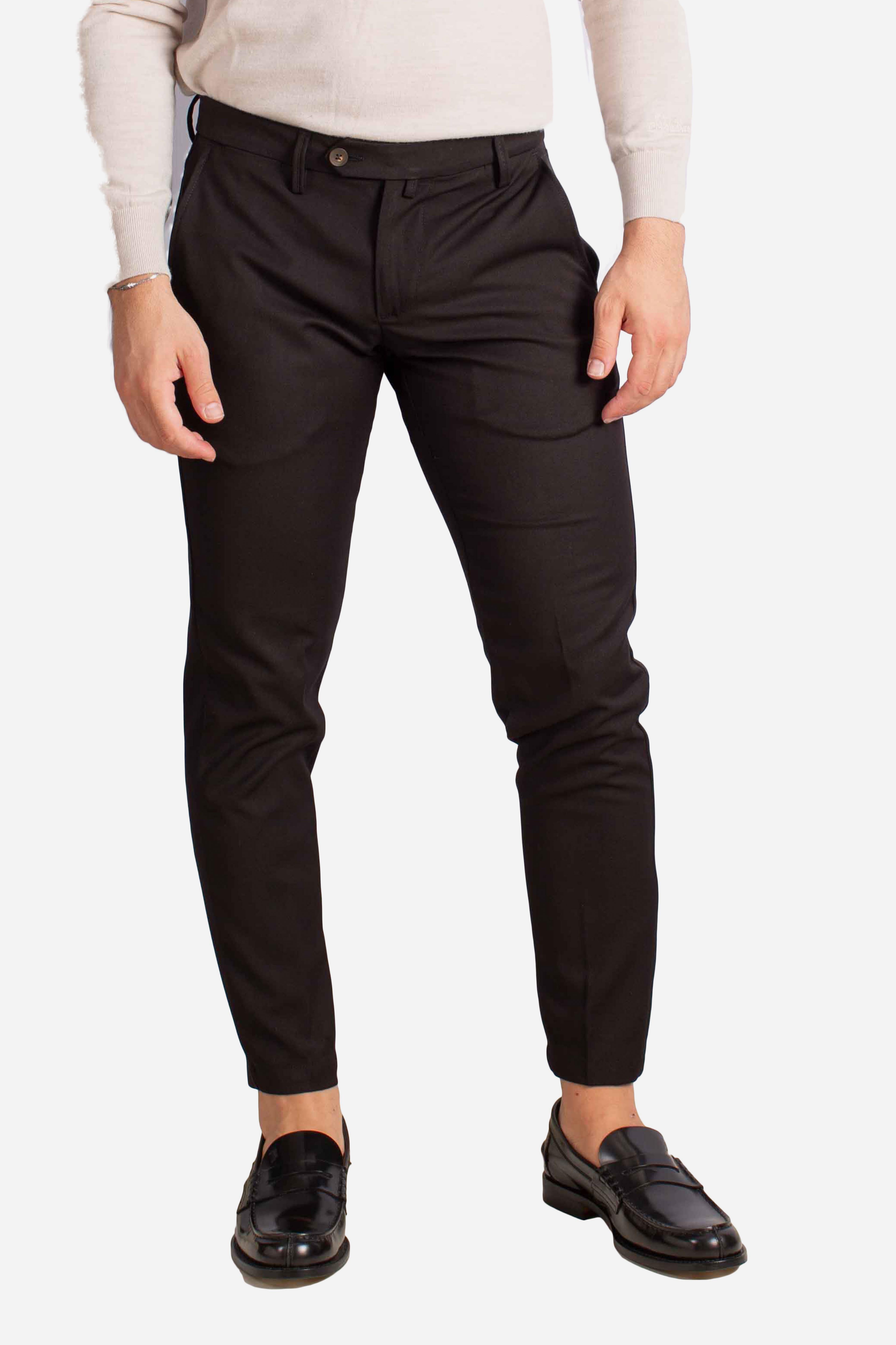 Pantalone nero NAPOLI126006NERO ERNYS
