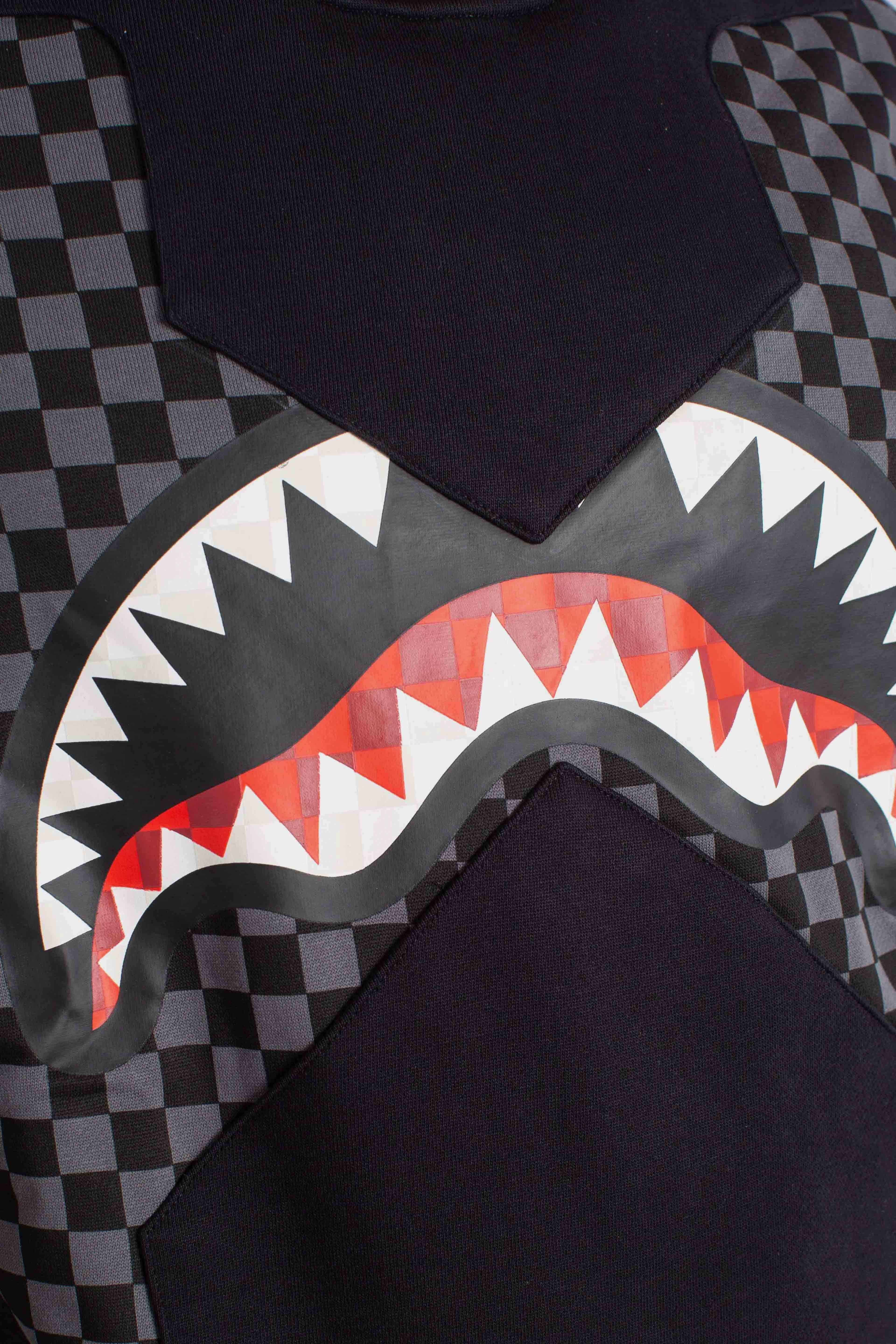 Felpa triple decker heir to throne crew grey SP774GGREYGREY SPRAYGROUND