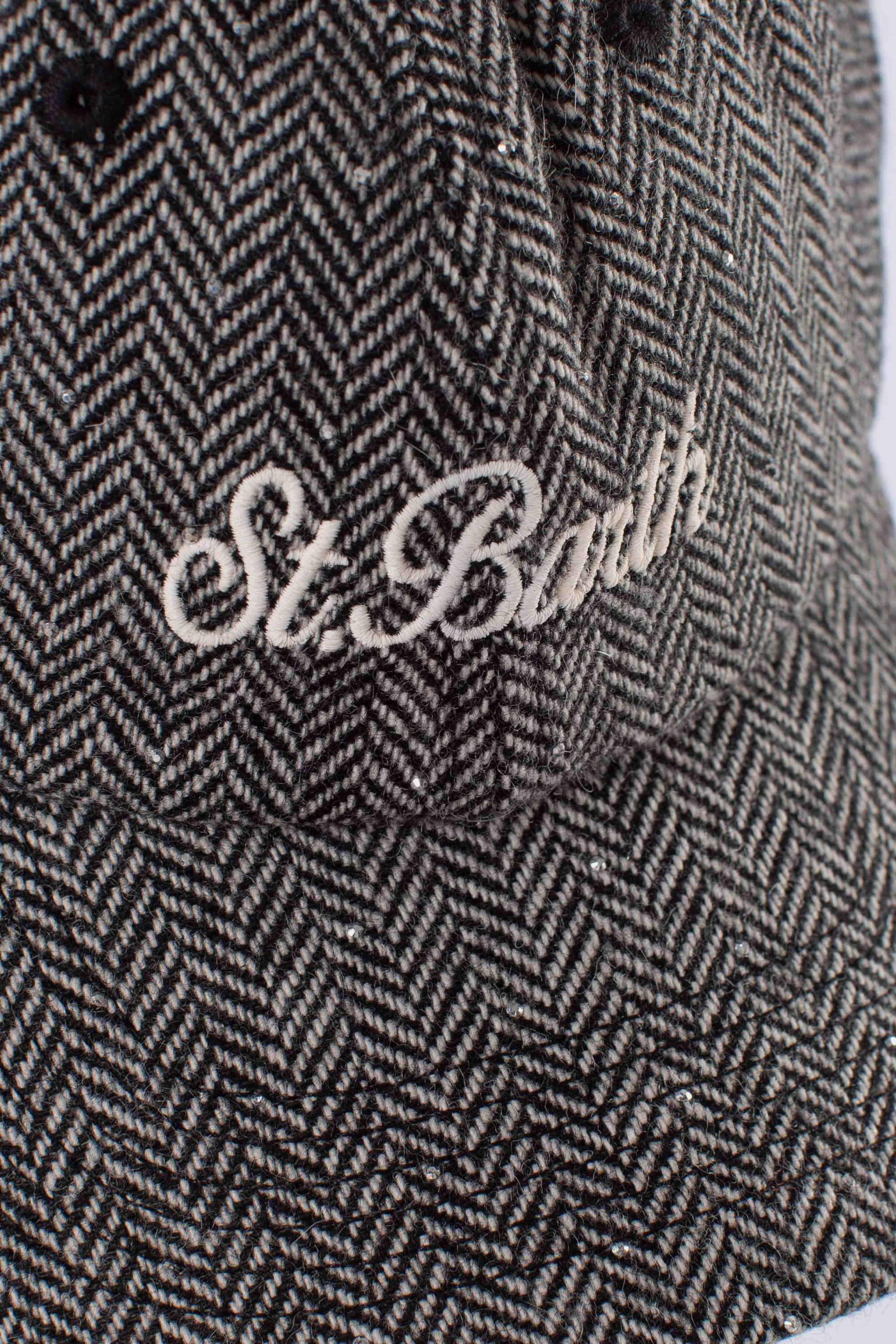 Berretto "St. Barth" grey black BASB001100264I MC2 SAINT BARTH