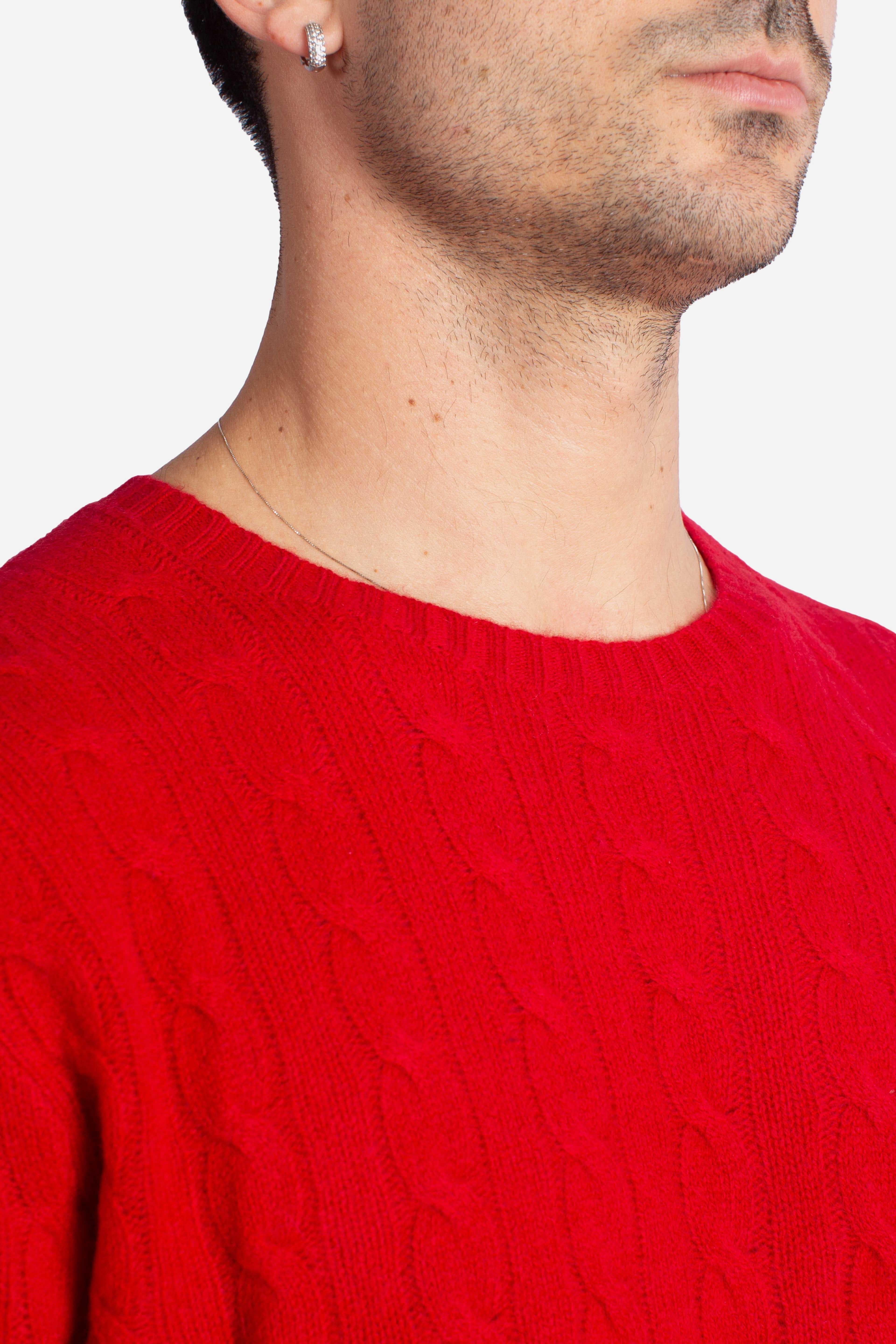 Maglia in lana e cashmere red 710876762006 POLO RALPH LAUREN