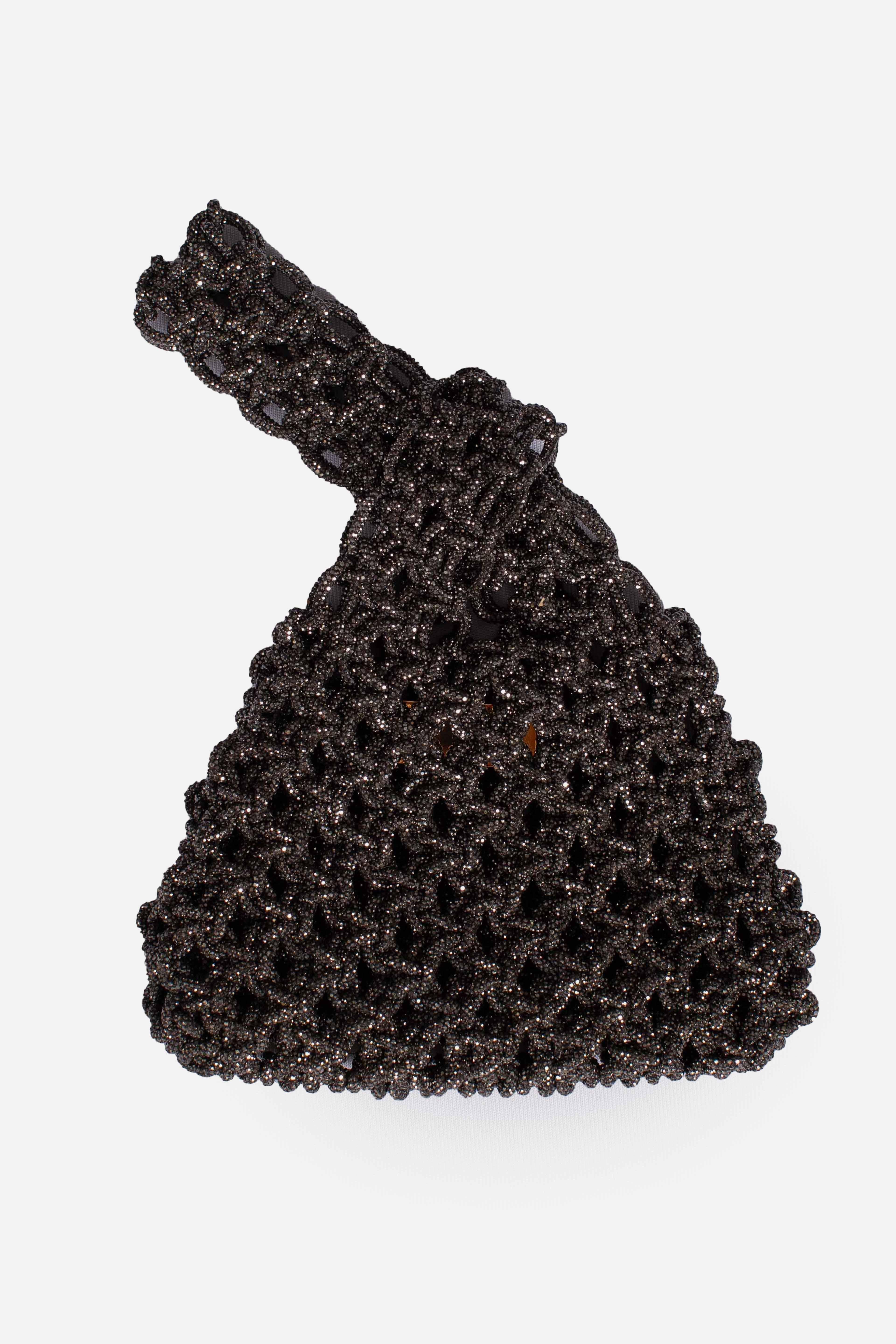 Borsa gioiello Niky con nodo ematite NIKYEMATITE HIBOURAMA