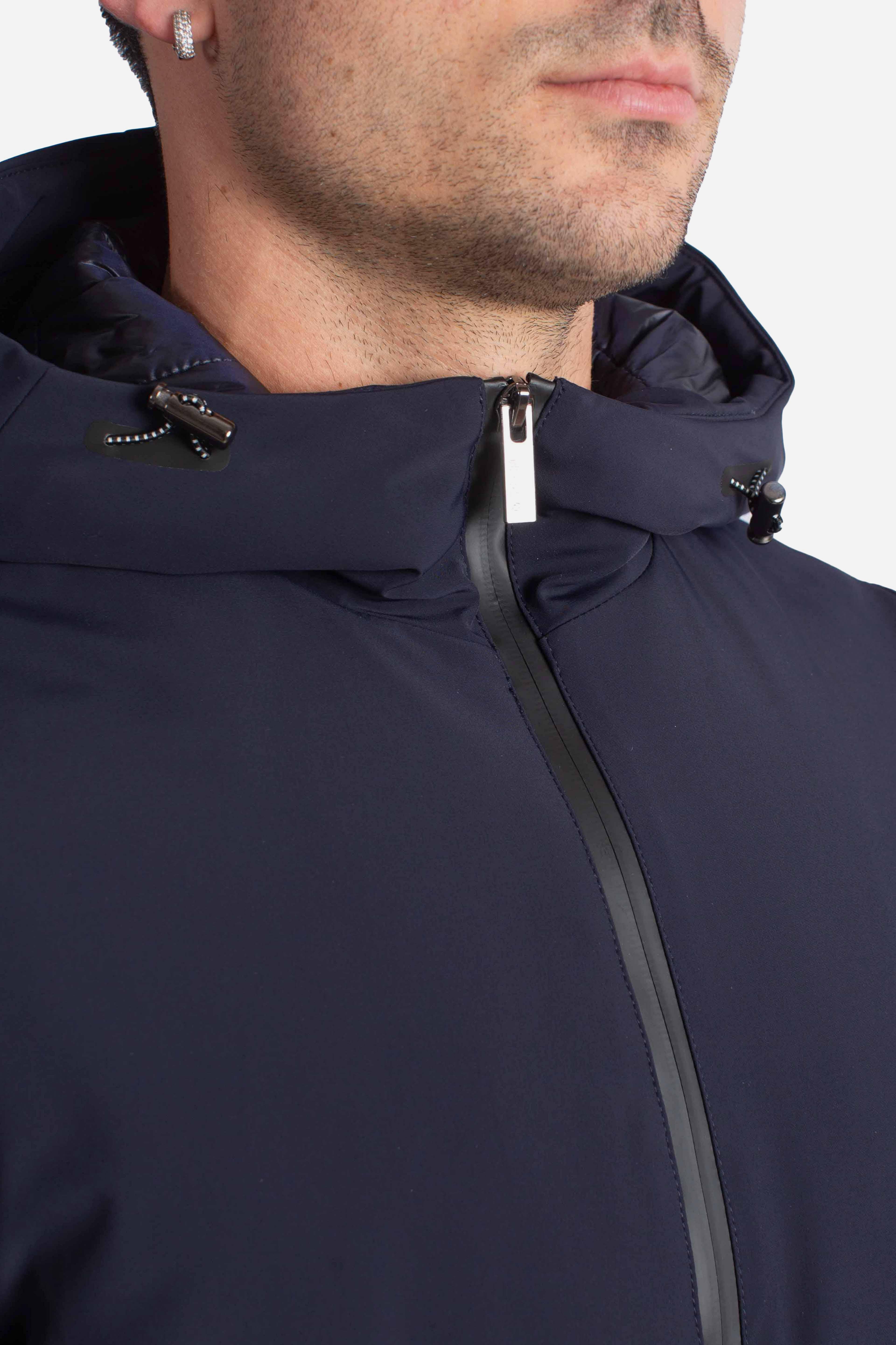 Parka Tecnico blue con Imbottitura Sorona® Thermo Insulation System HE9440006BLUE HESKIMO