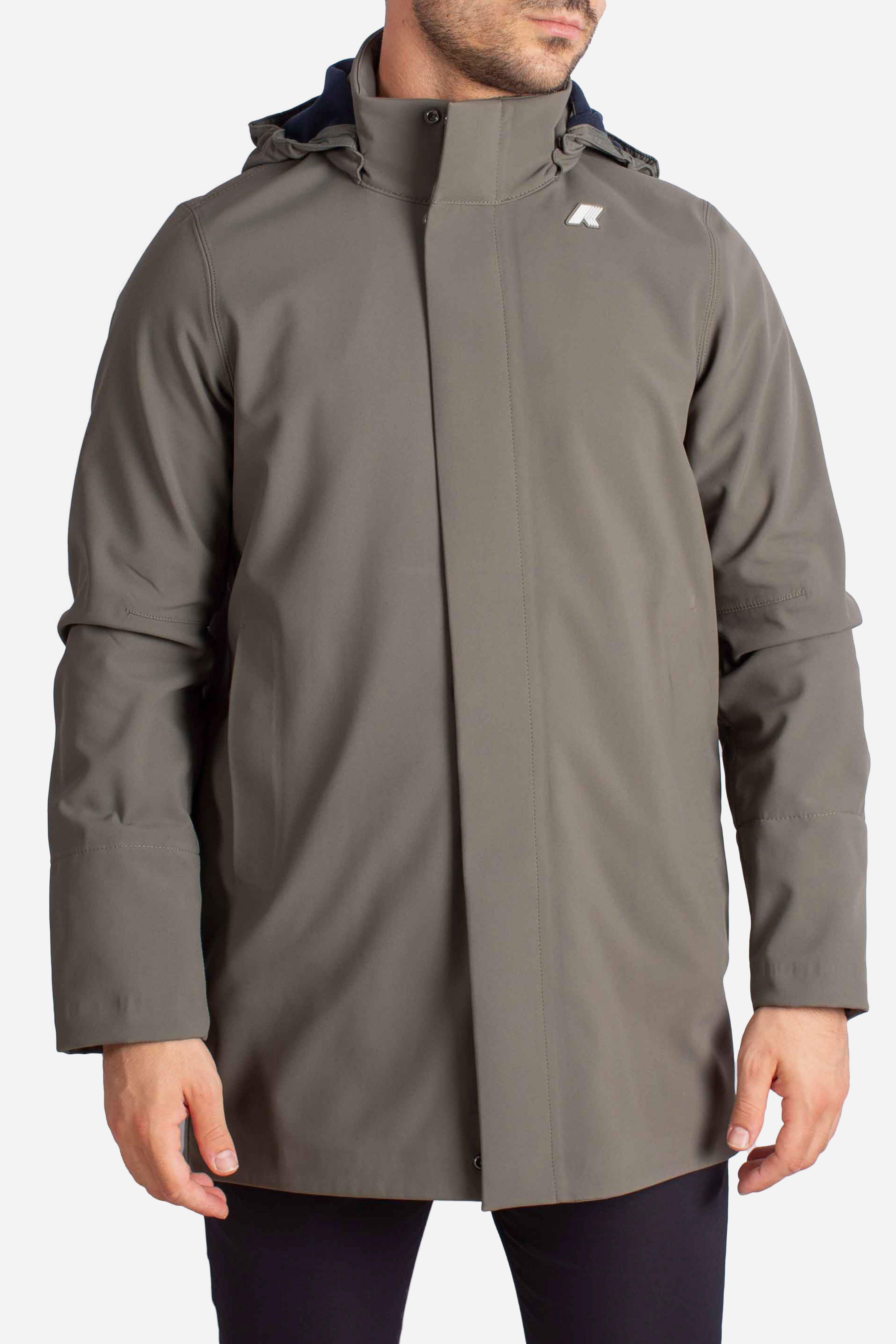 Giacca media duke bonded Green blackish - blue depth K6116YWAF0 K-WAY