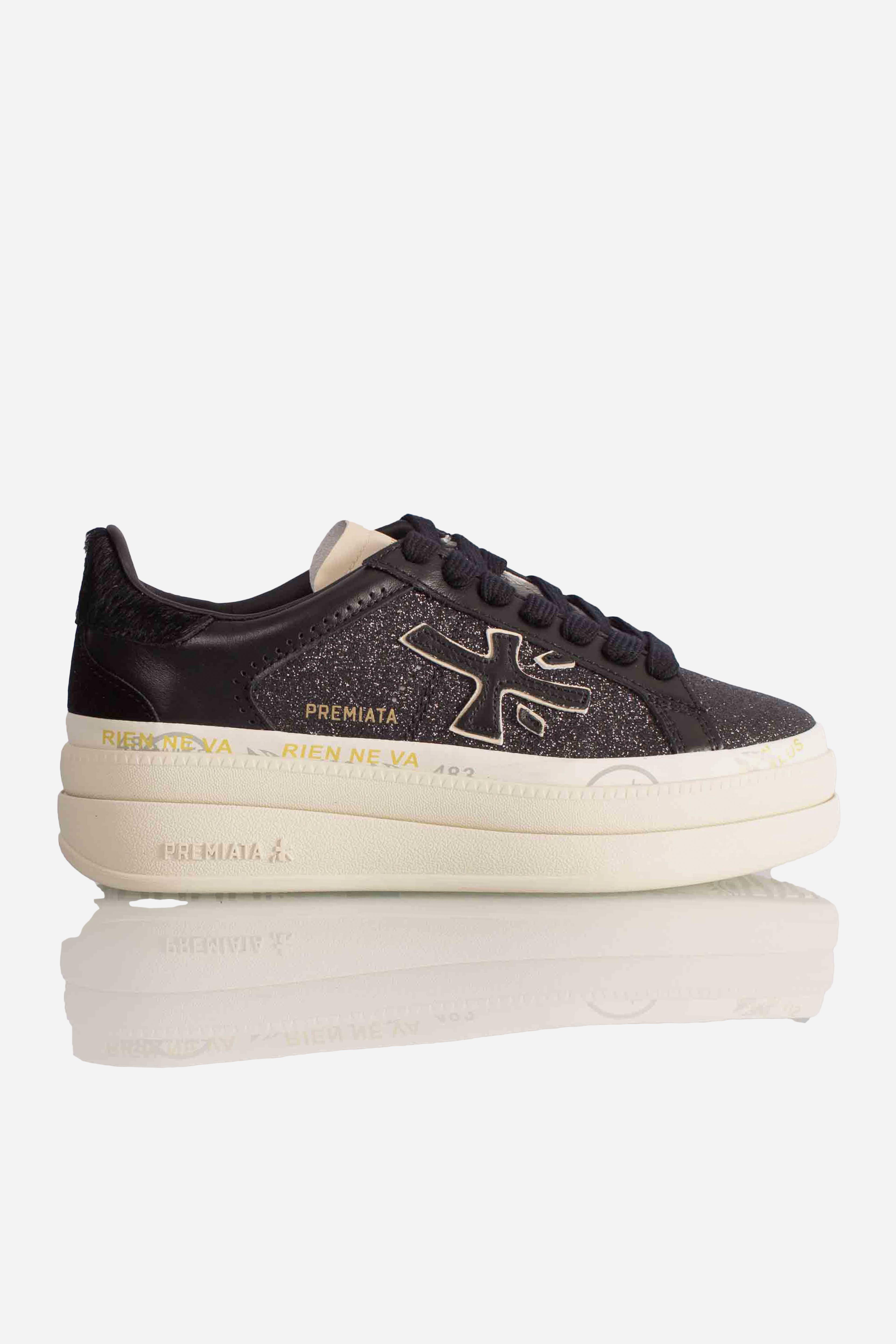 sneakers CLAUDIA 7755 black CLAUDIA7755 PREMIATA