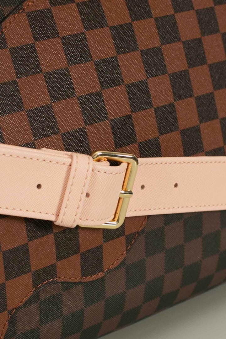 Borsone boujee strap duffel 910D7461NSZBROWN SPRAYGROUND