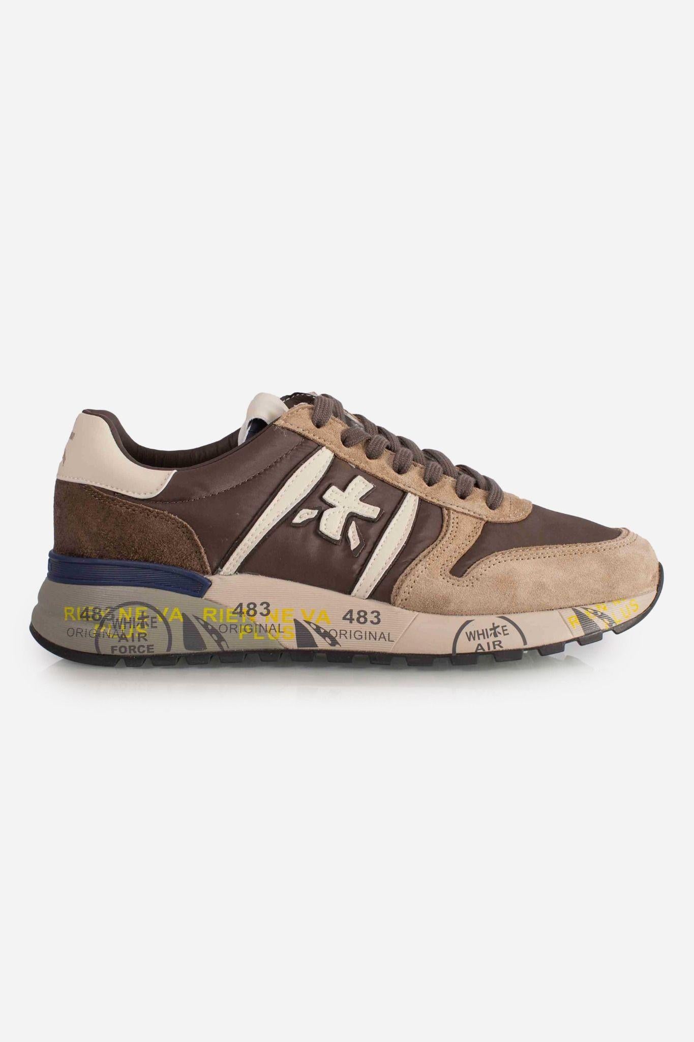 sneakers LANDER 7704 Taupe brown LANDER7704 PREMIATA