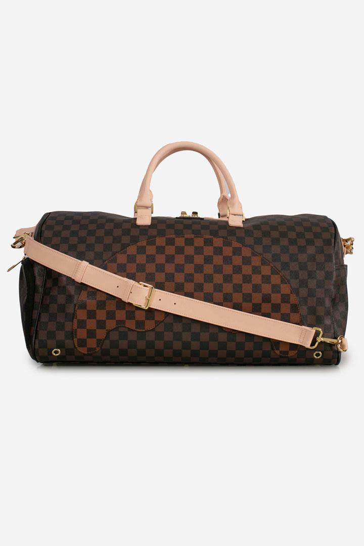Borsone boujee strap duffel 910D7461NSZBROWN SPRAYGROUND