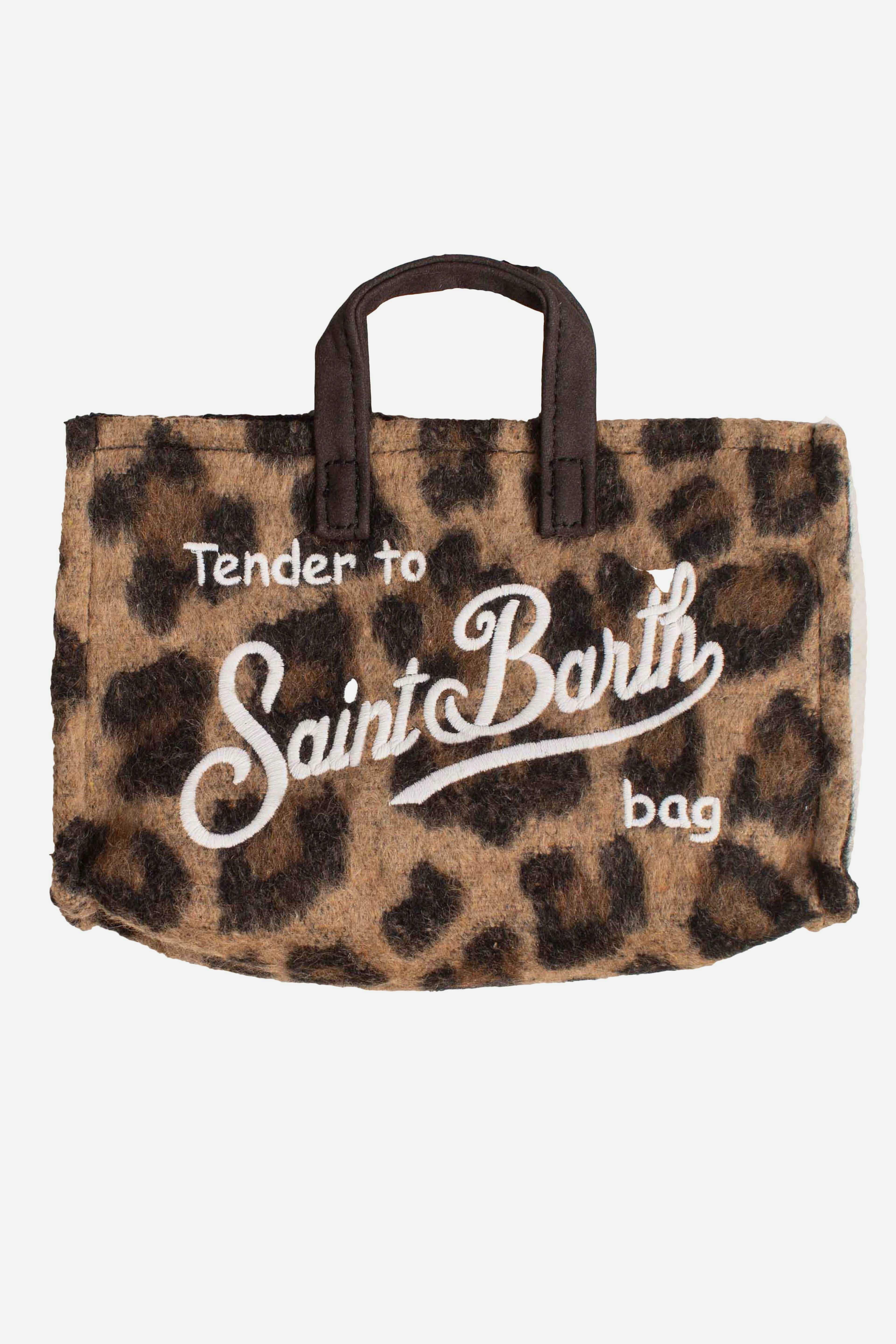 Phone Bag in ecopelliccia leopardata PHONE00601351I MC2 SAINT BARTH