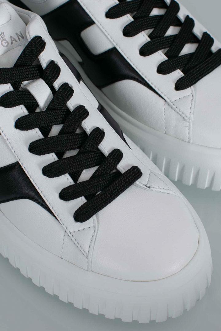 Sneakers H-Stripes Bianco Nero HXM6450FE91LE90001 HOGAN