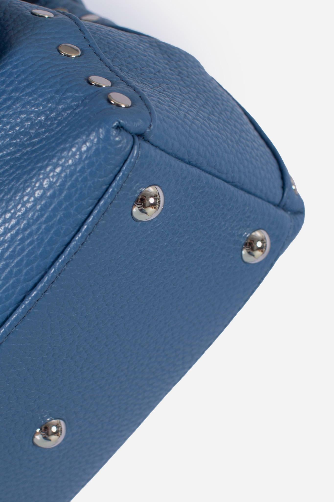 Borsa Postina Daily Baby blue isola d'elba 0680100040000BZ0577 ZANELLATO