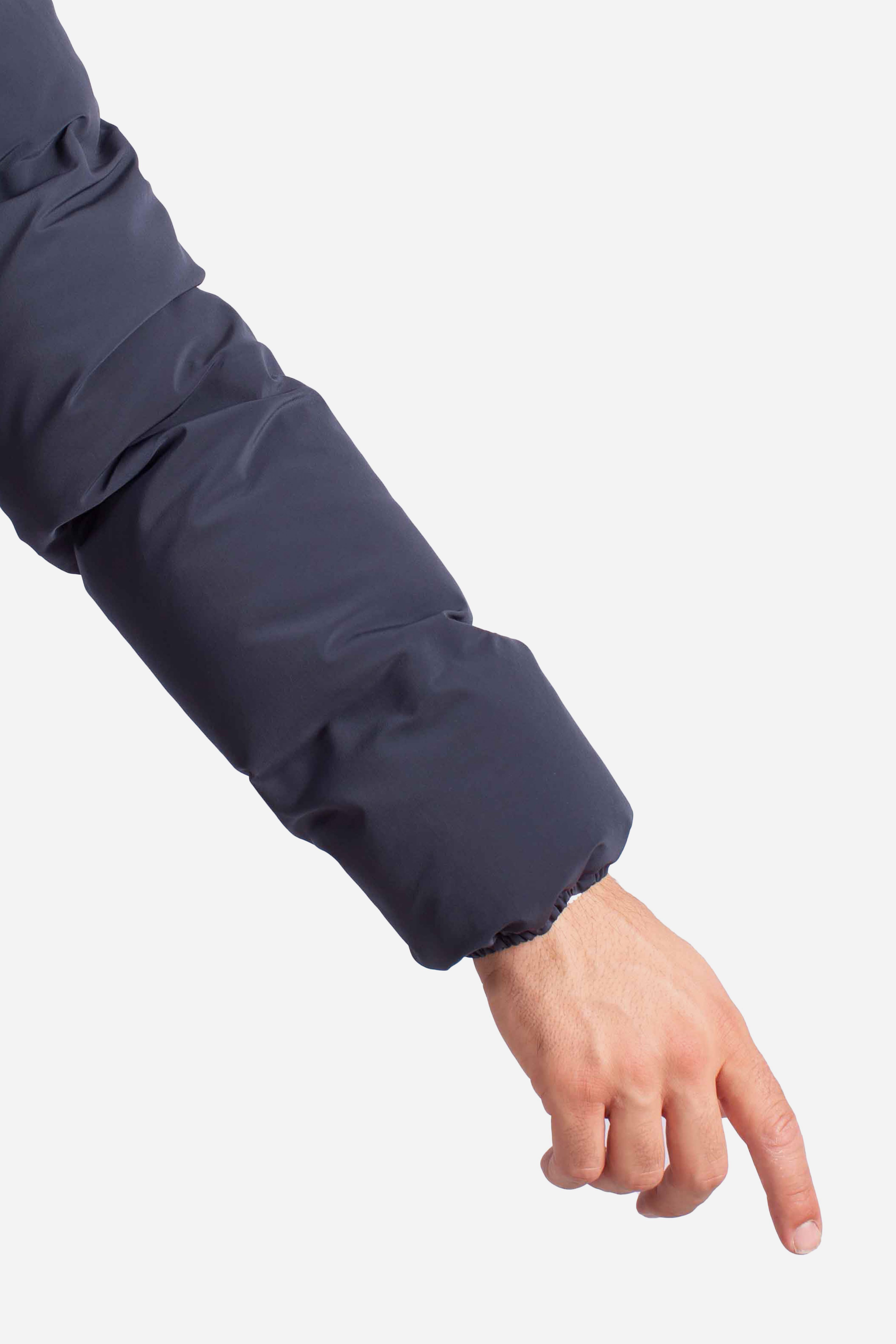 GIACCA LUNGA IN NEW IMPACT blu PI001246U12590SZ9201 HERNO