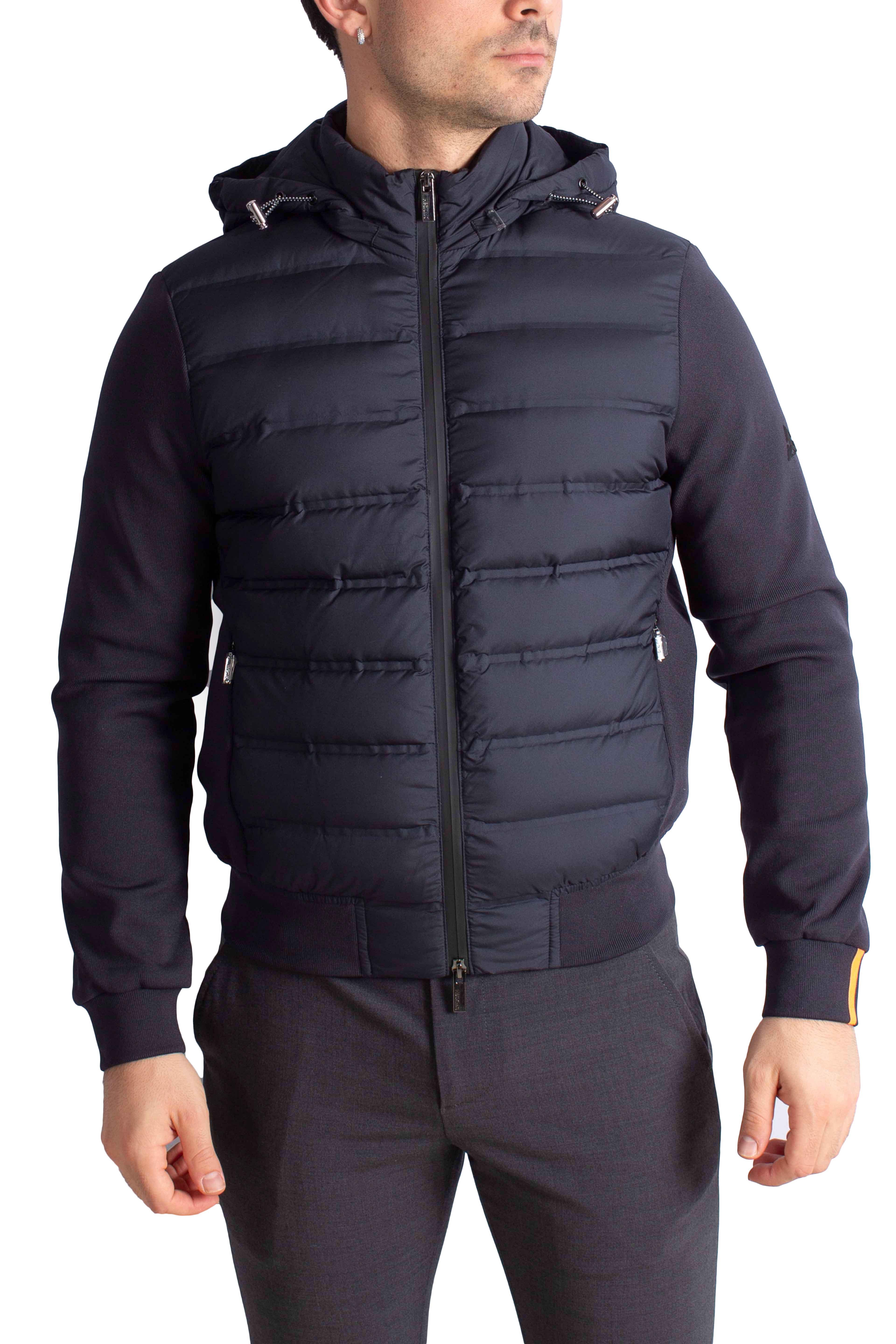 Giubbino Felpa techno sartorialist blu HE9440071BLUE HESKIMO