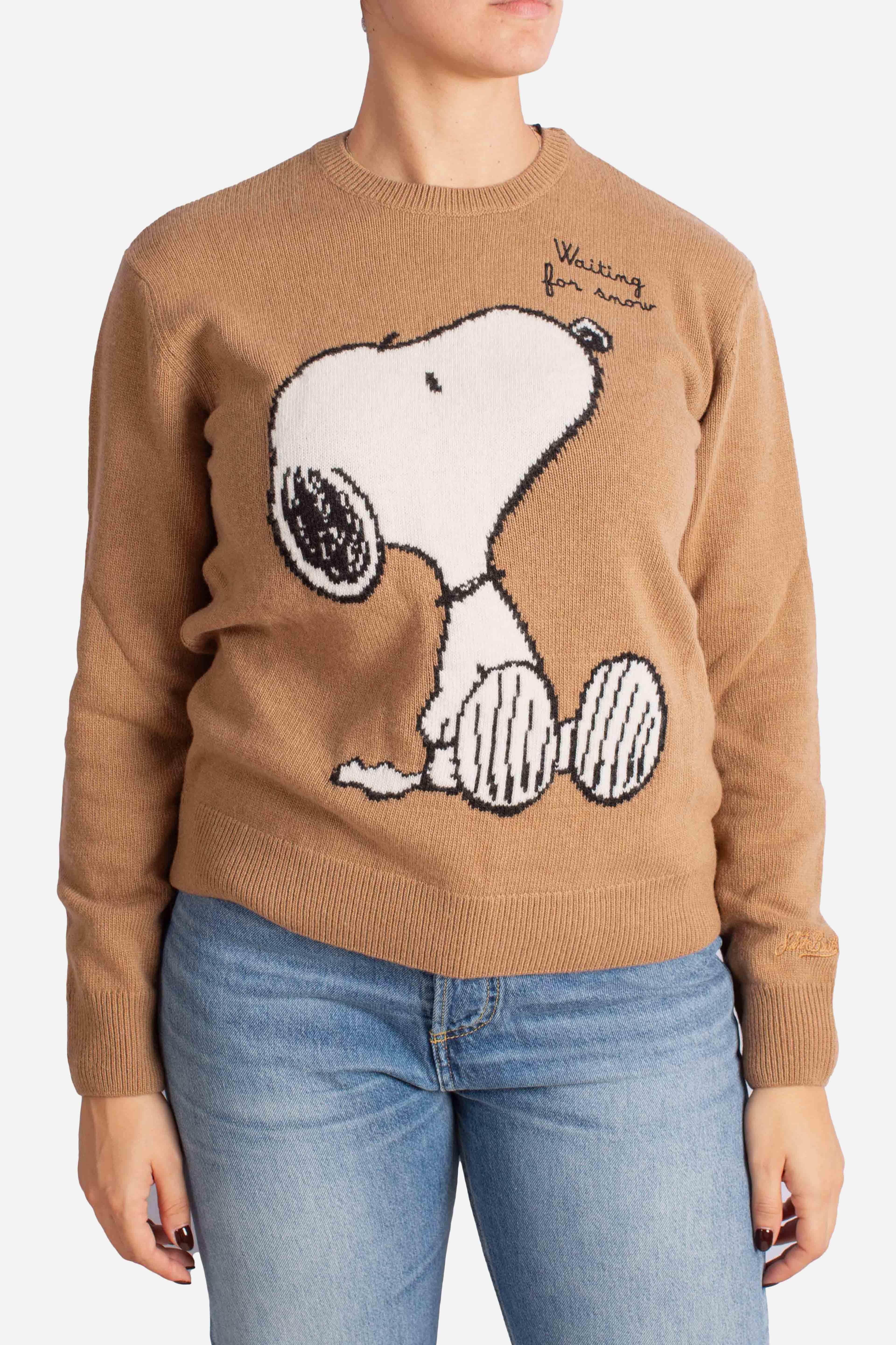 Maglione Snoopy "Waiting for Snow" QUE001000435I MC2 SAINT BARTH