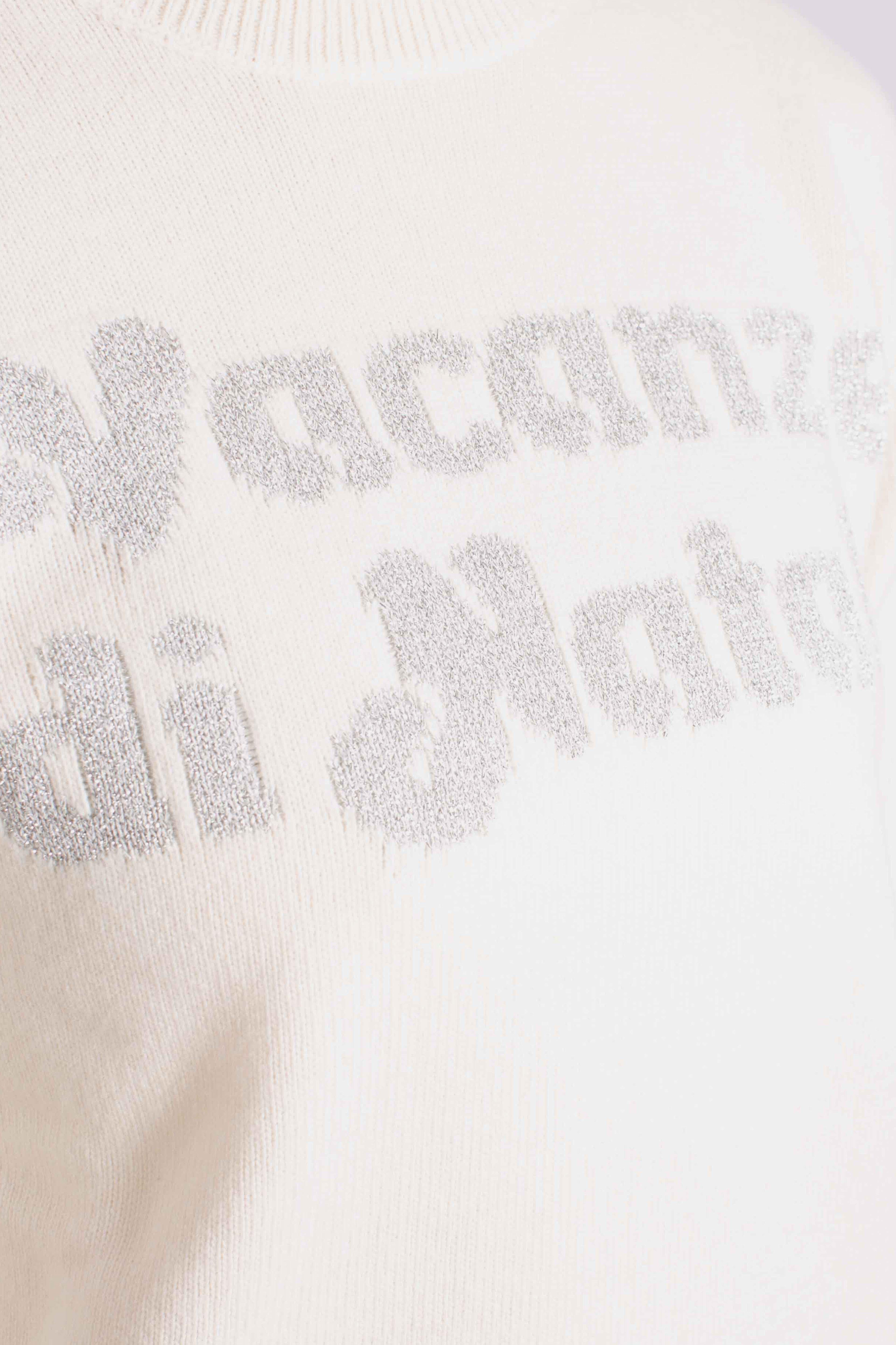 Maglione "Vacanze di Natale" Bianco Donna QUE001000433I MC2 SAINT BARTH