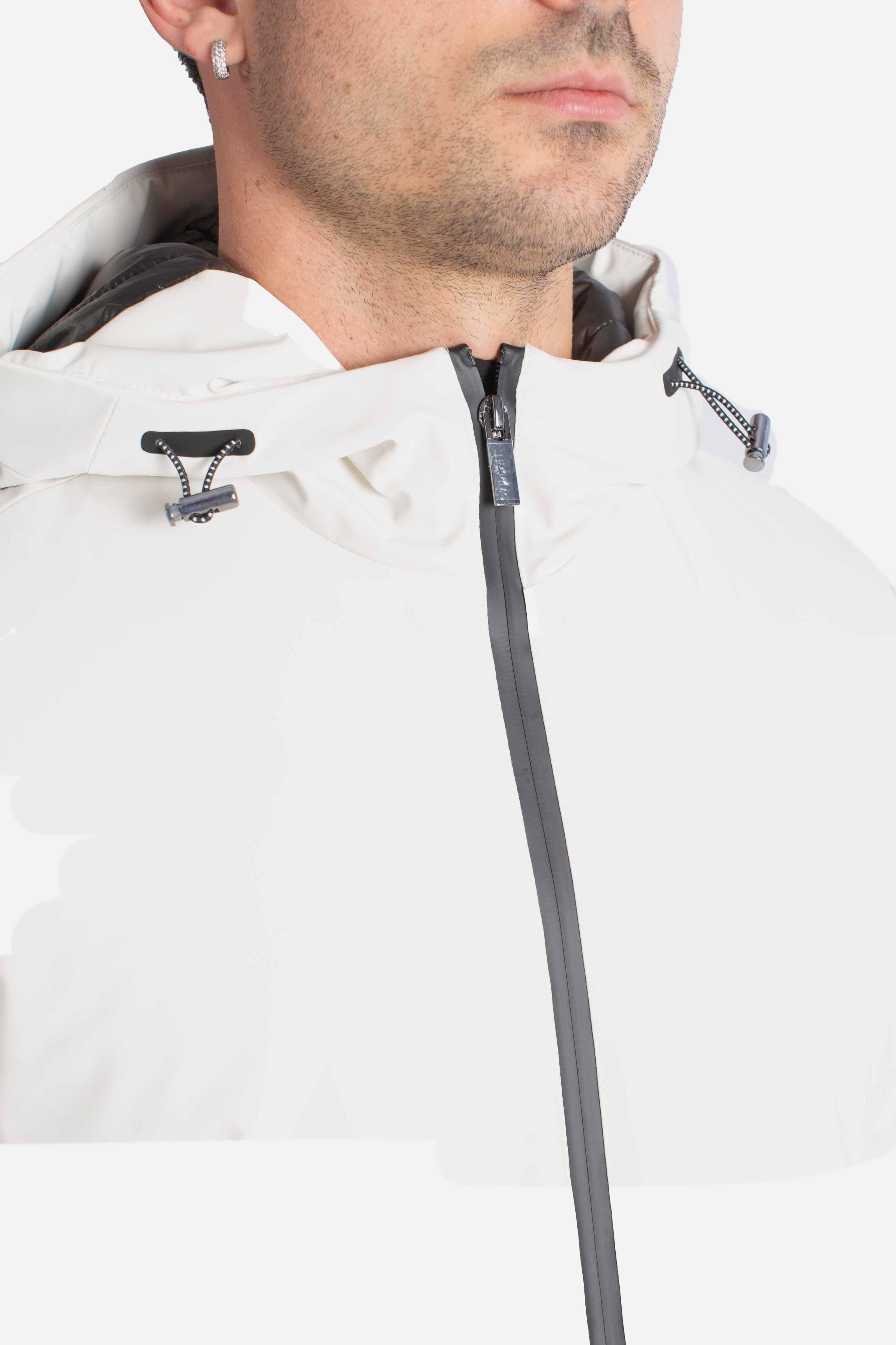 Giubbotto softshell ghiaccio con Imbottitura Sorona® con Cappuccio HE9440005GHIACCIO HESKIMO
