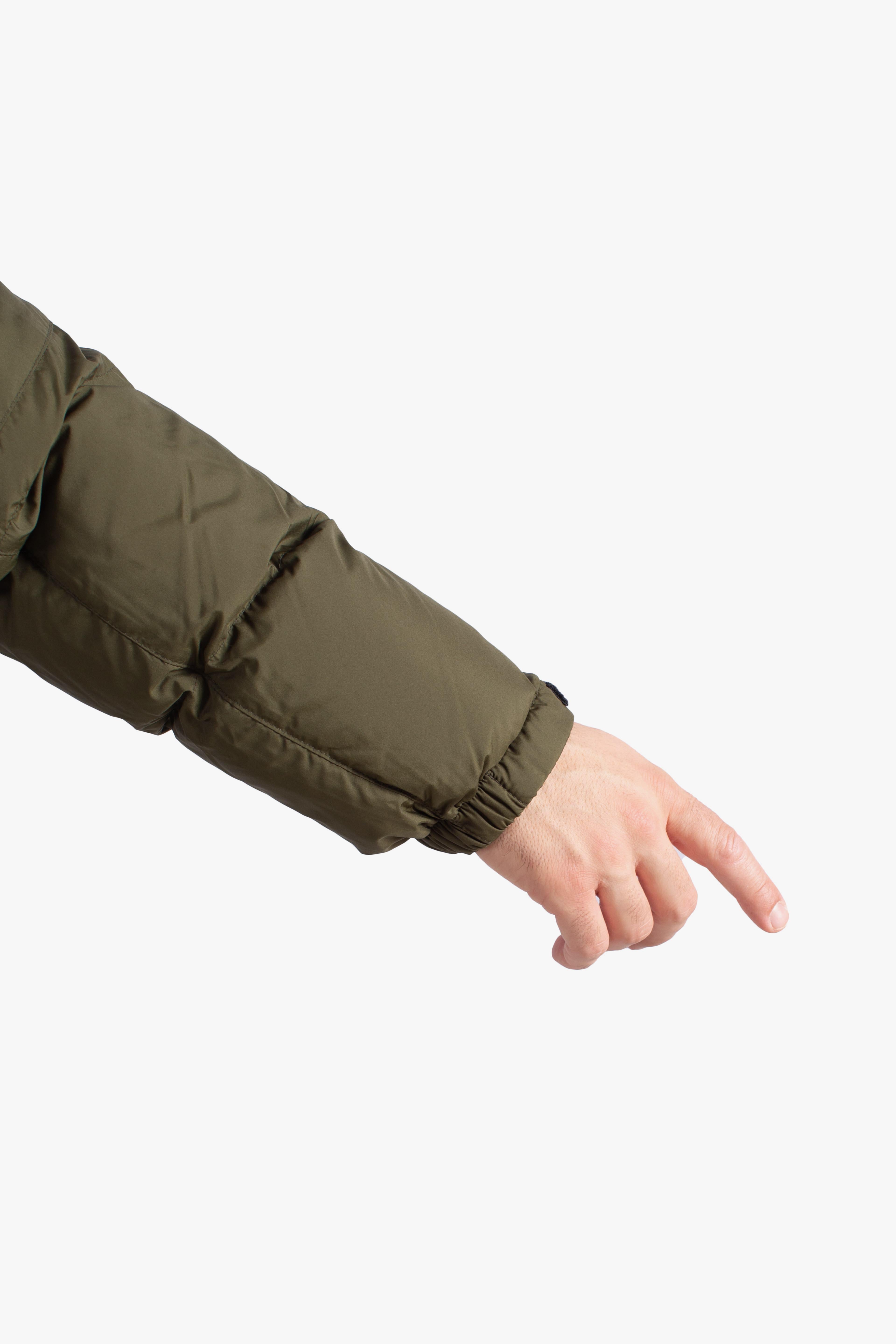 Giubbotto piumino Gorham bicolore green 710967786003 POLO RALPH LAUREN