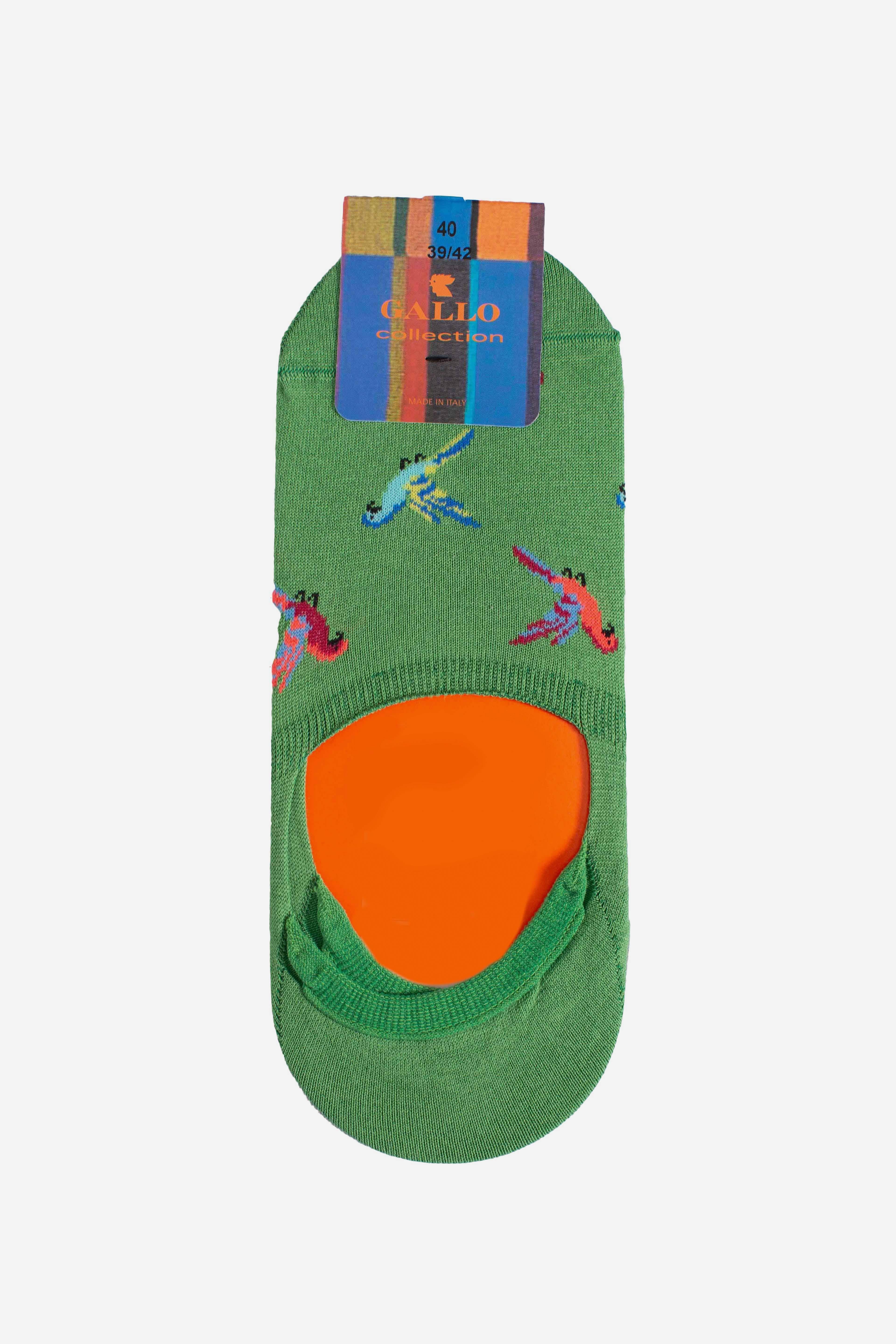 fantasmino unisex cotone fantasia pappagalli avocado AP51600632631 GALLO