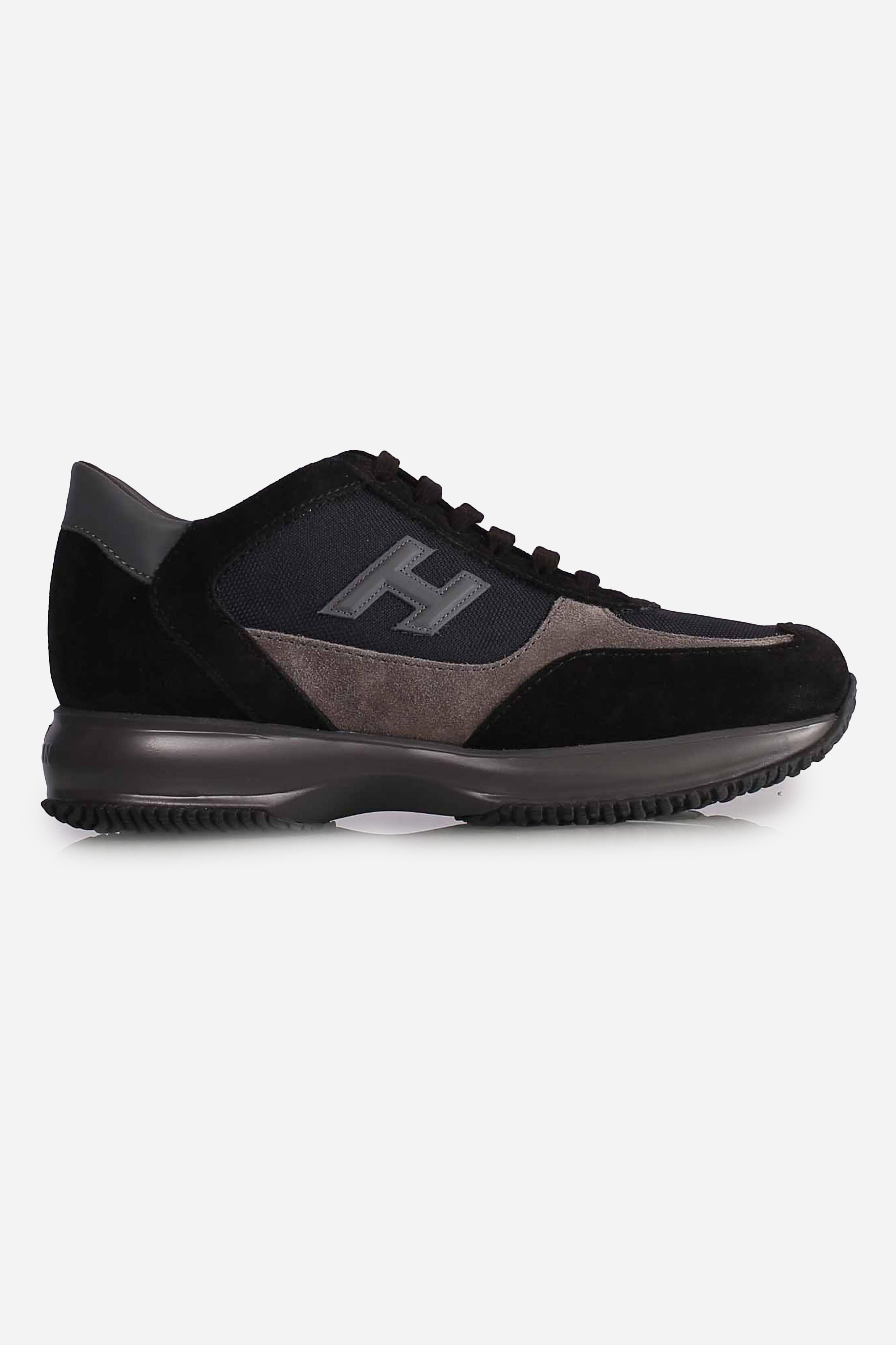 Sneakers Interactive Nero Grigio HXM00N0I980UGO418X HOGAN