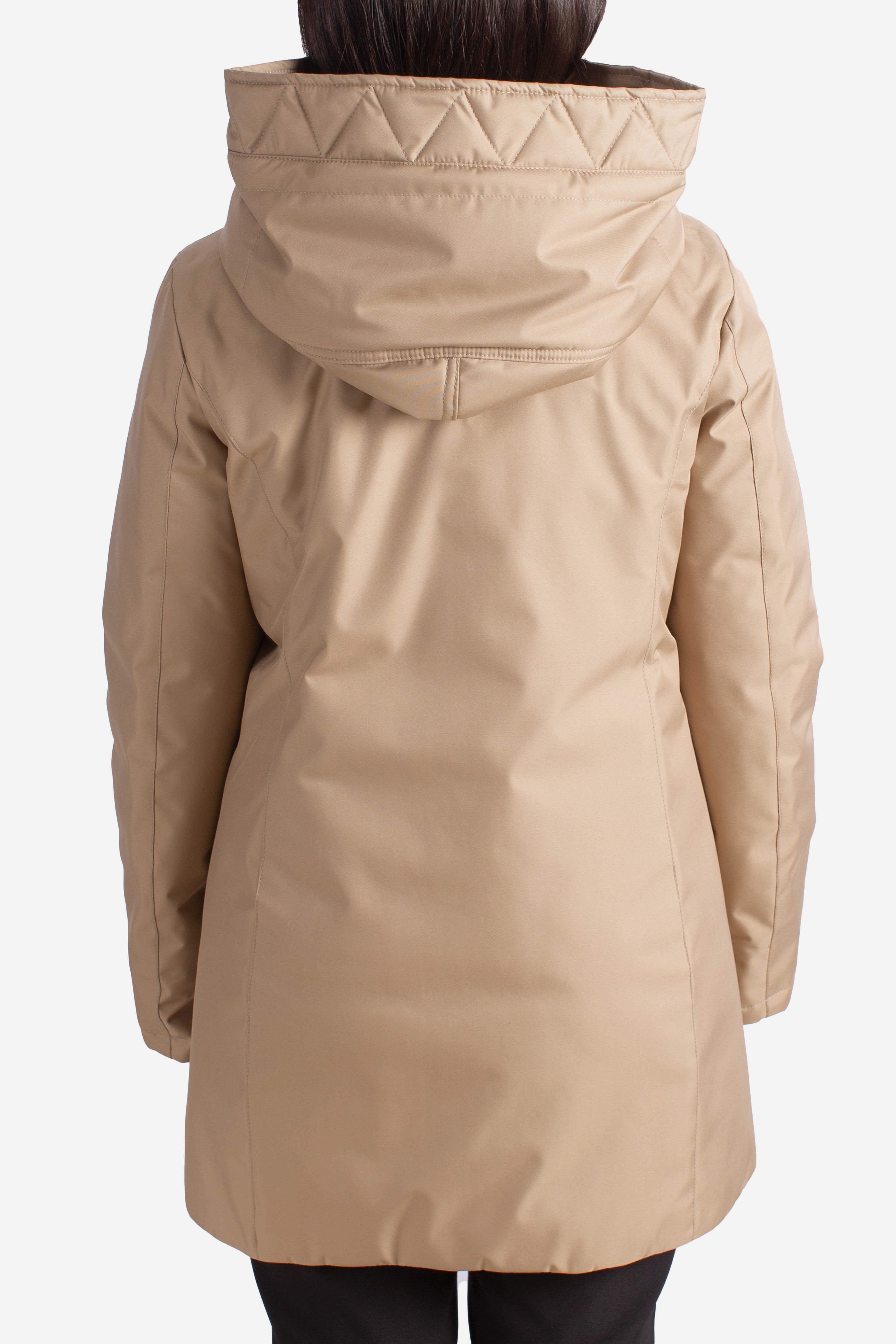 Toggle Coat in Gabardine Tecnico beige NAW59513830ZXEC805 FAY