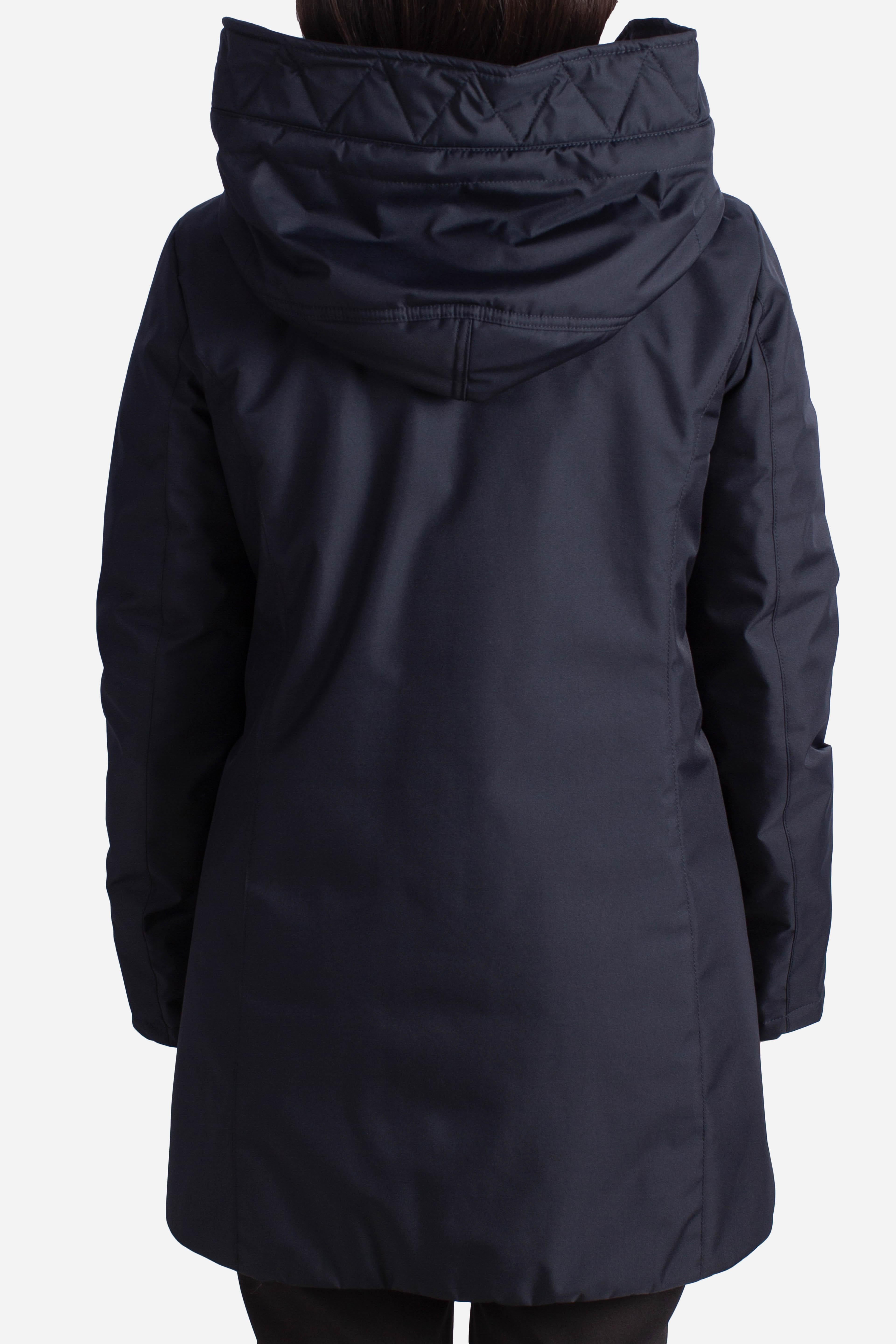 Toggle Coat in Gabardine Tecnico blu NAW59513830ZXEU808 FAY