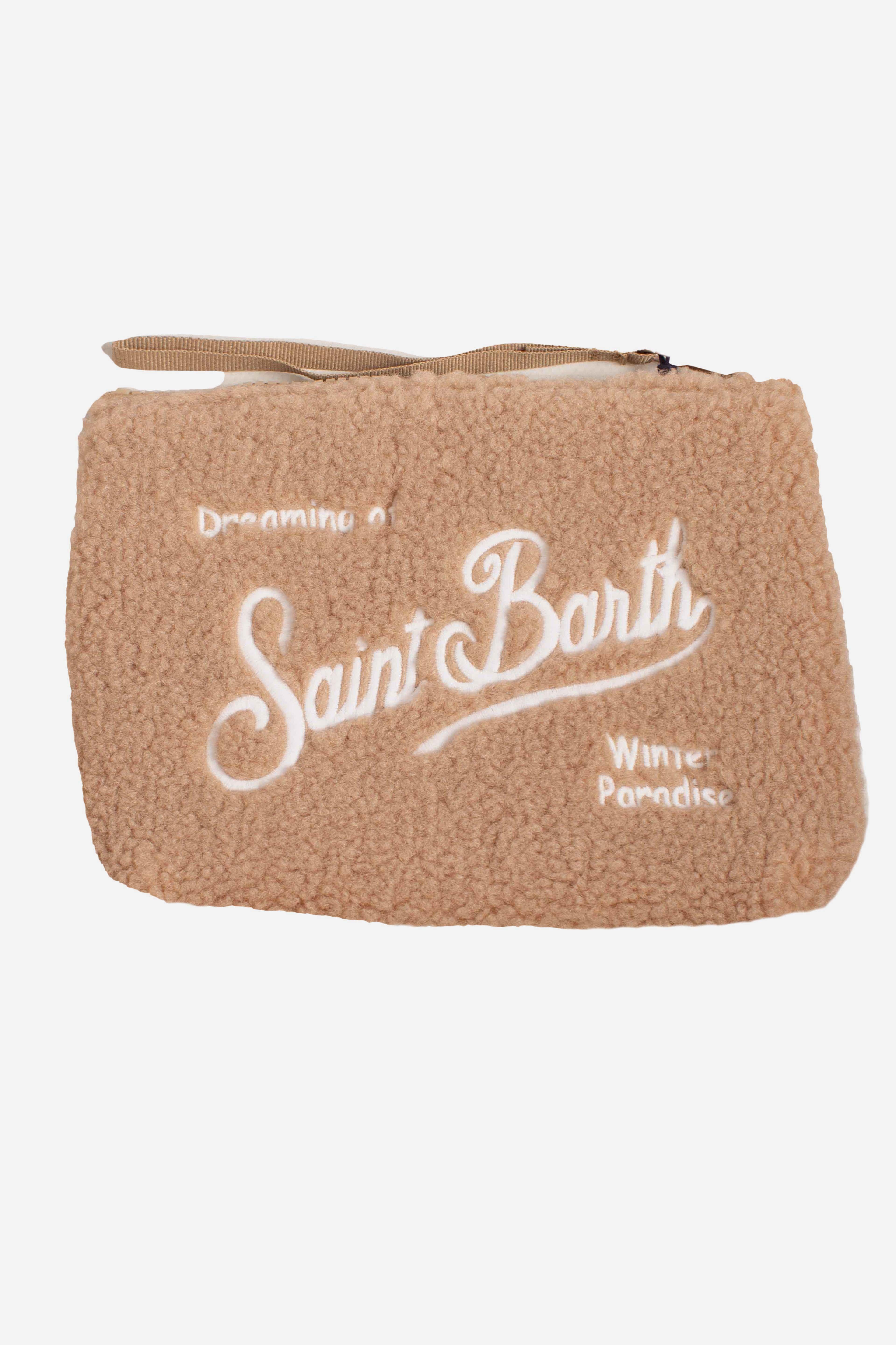 Pochette Aline "Dreaming of Saint Barth" nocciola ALI002300208I MC2 SAINT BARTH