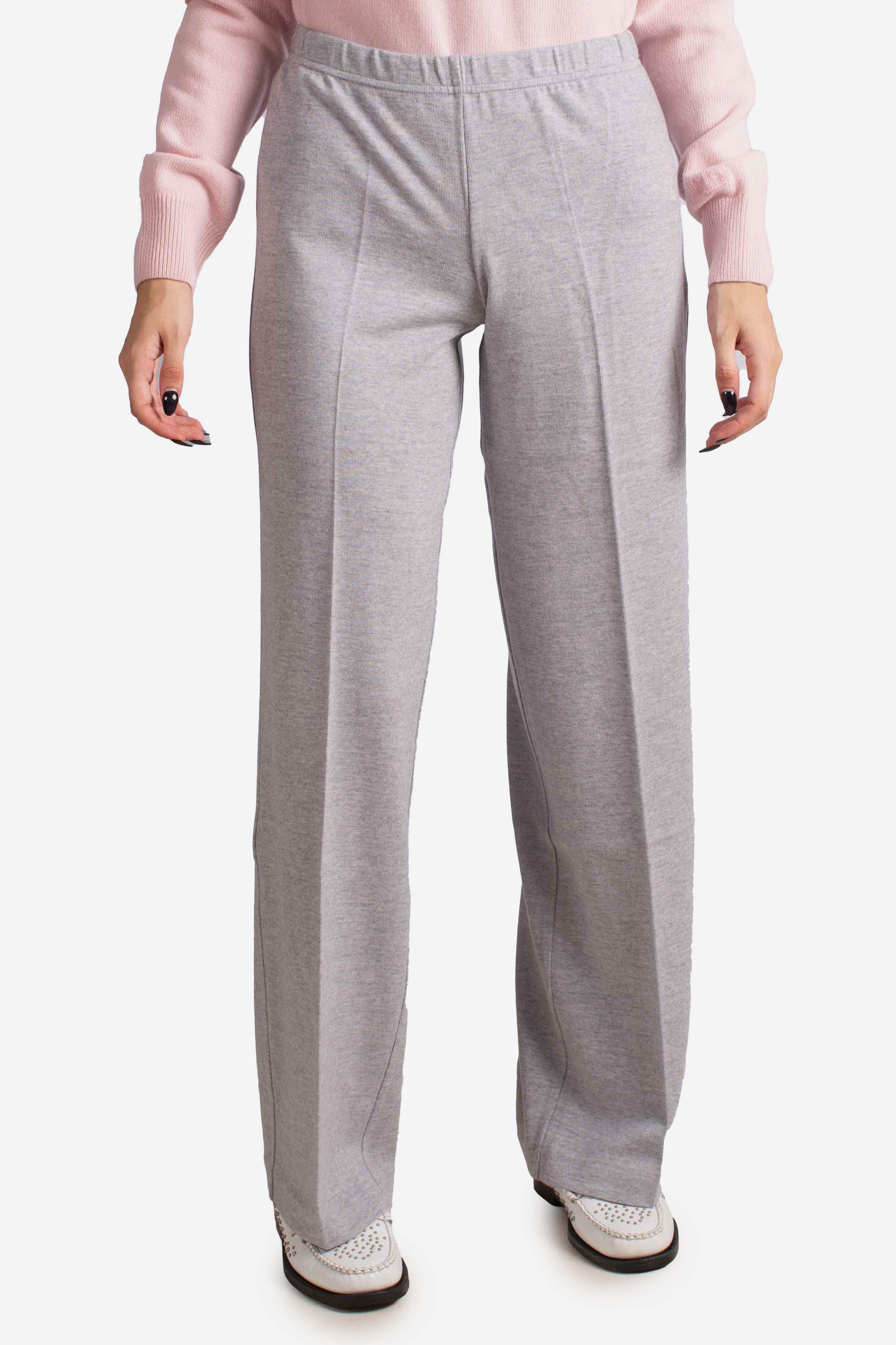 Pantalone in lana grigio 5727214272052 GRAN SASSO