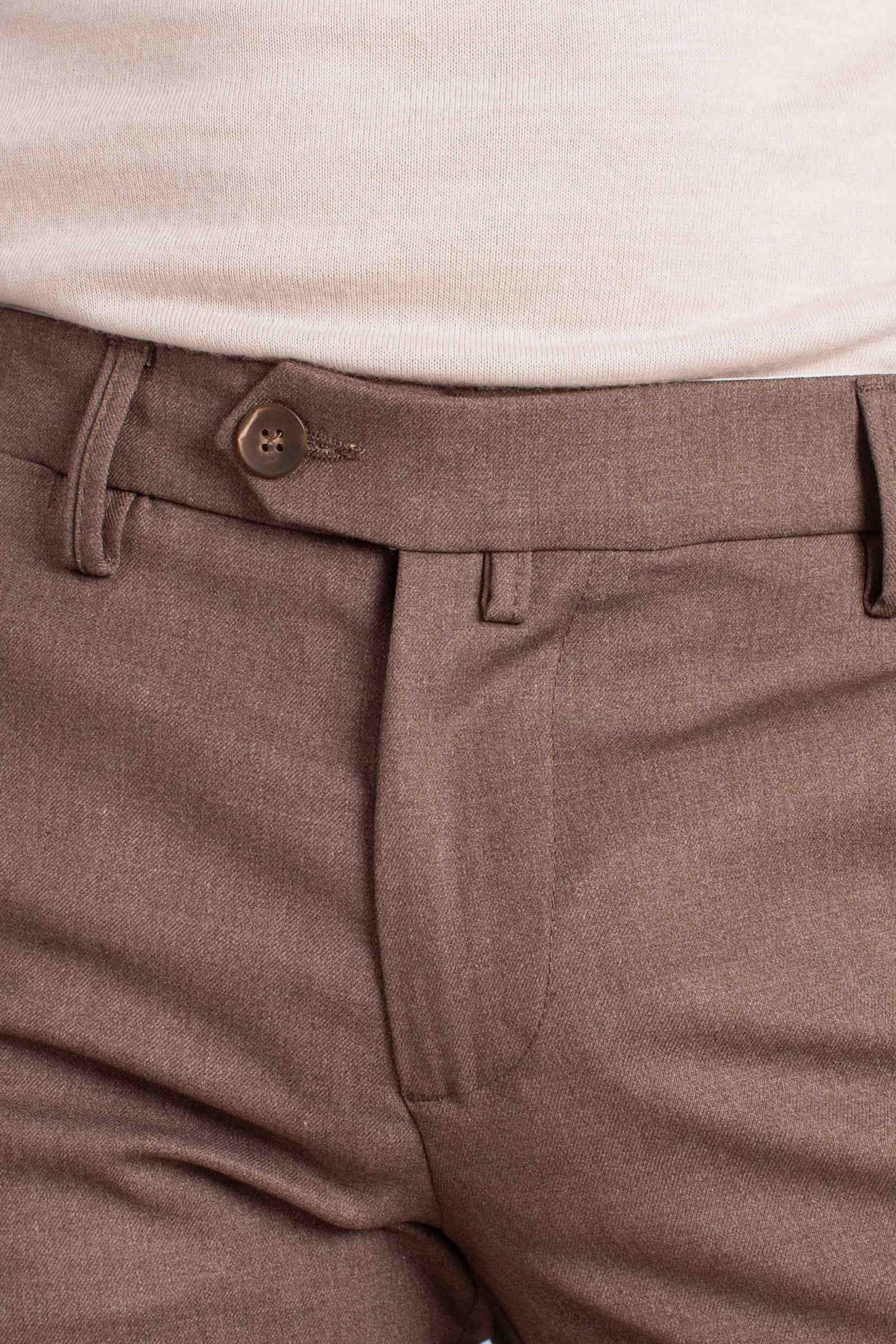 Pantalone nocciola chiaro NAPOLI126006CASHA ERNYS