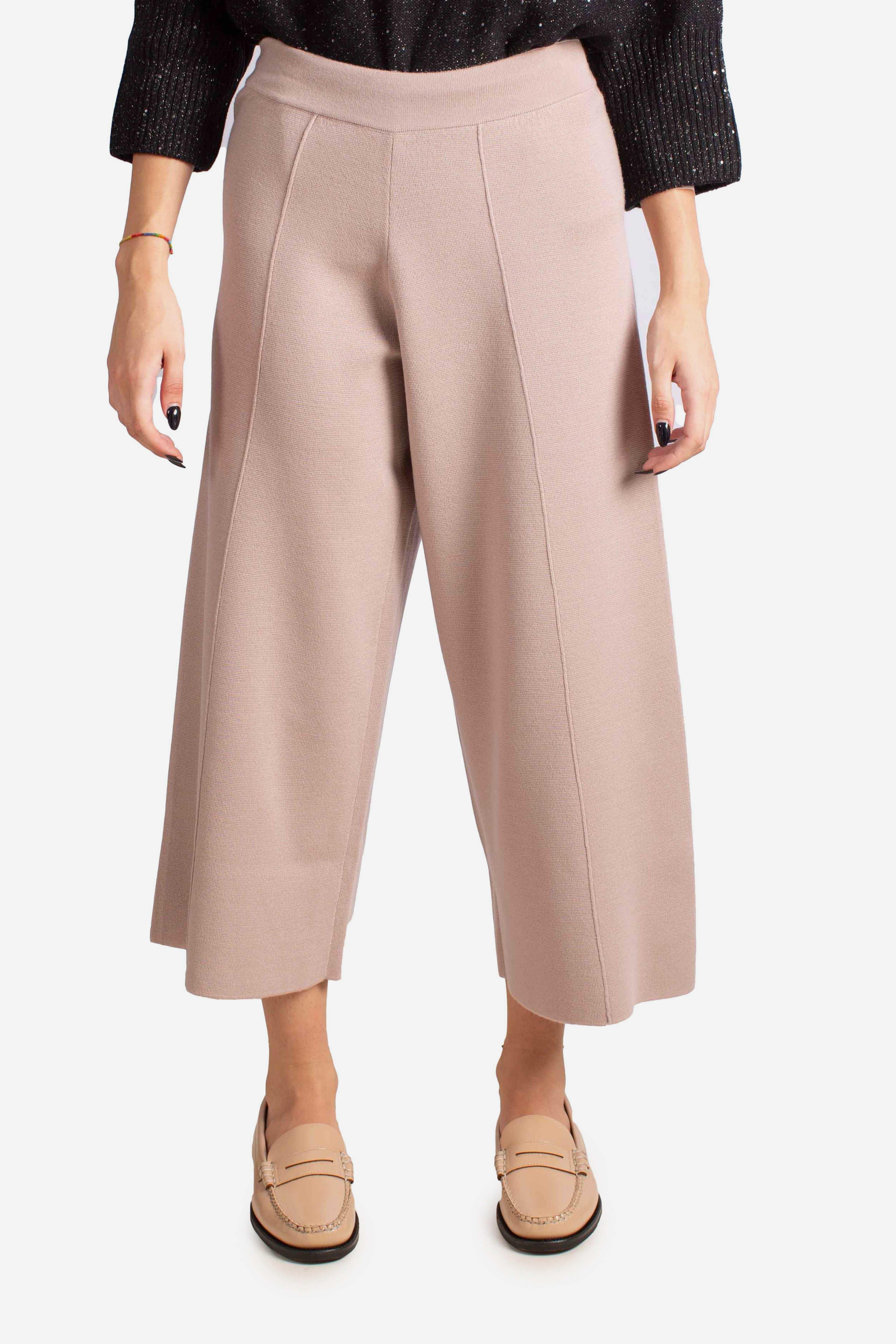 Pantaloni culotte in pura lana 5728814435217 GRAN SASSO