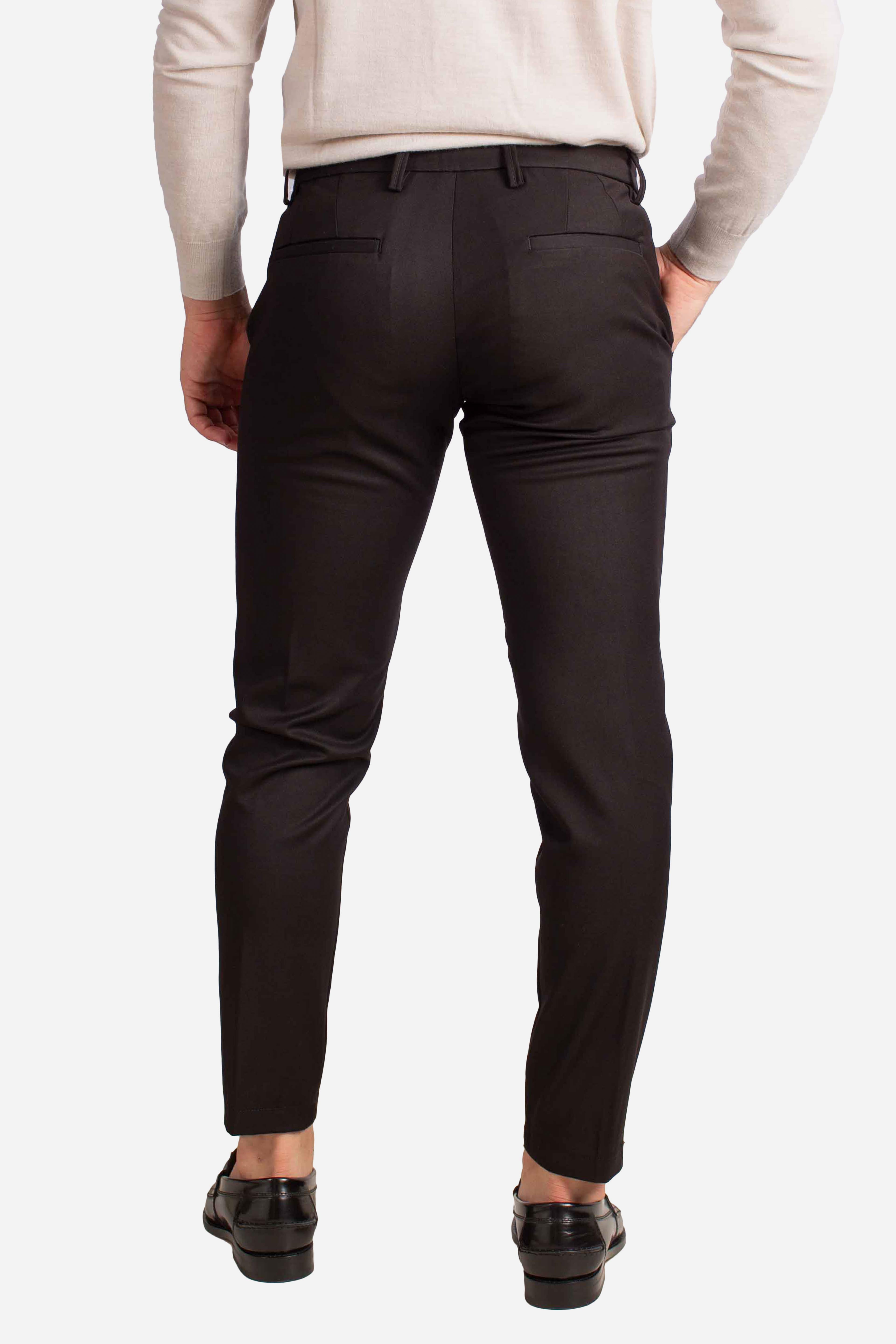 Pantalone nero NAPOLI126006NERO ERNYS