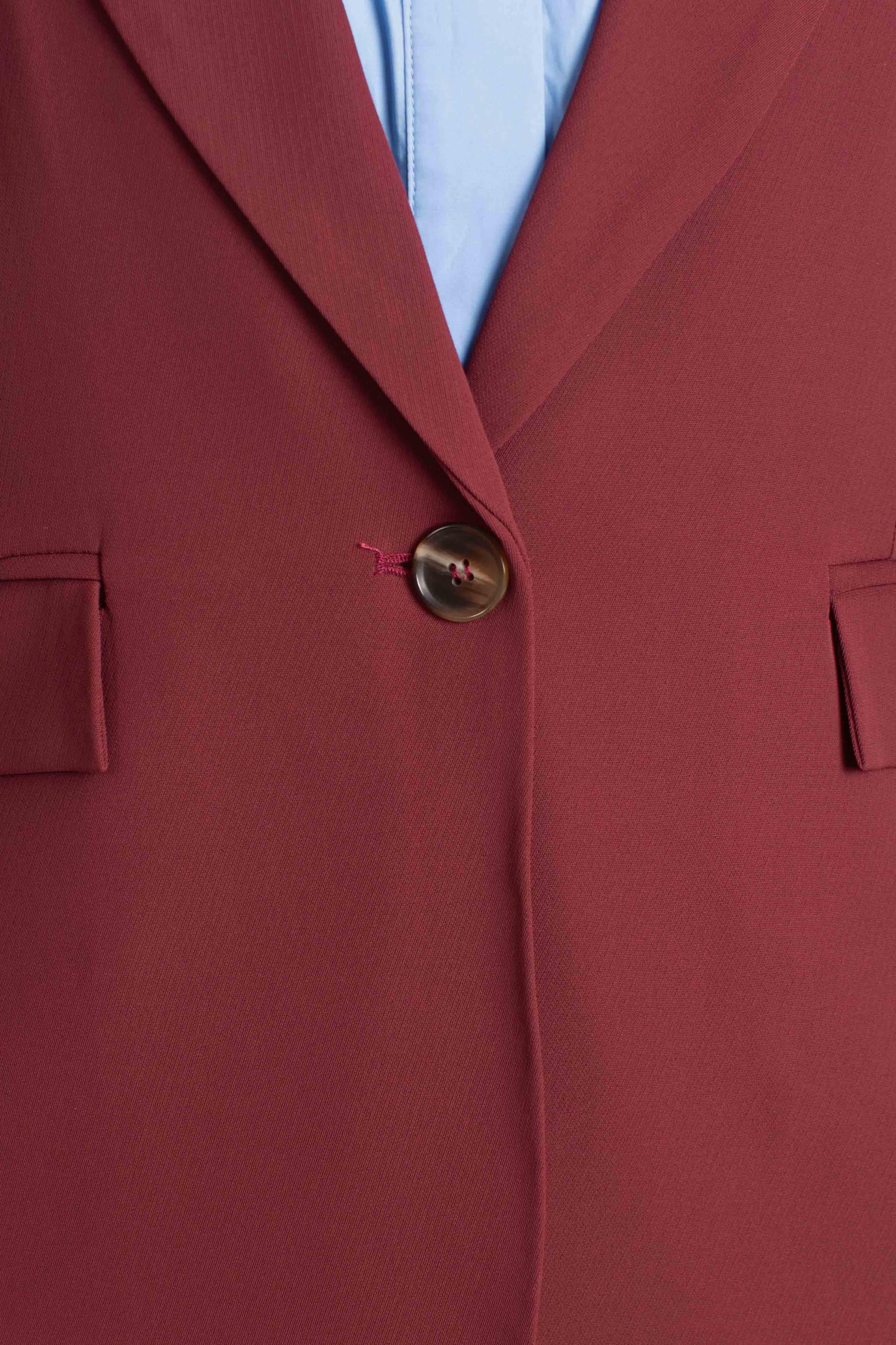 Blazer monopetto melanzana J041Y004A1490 DIXIE