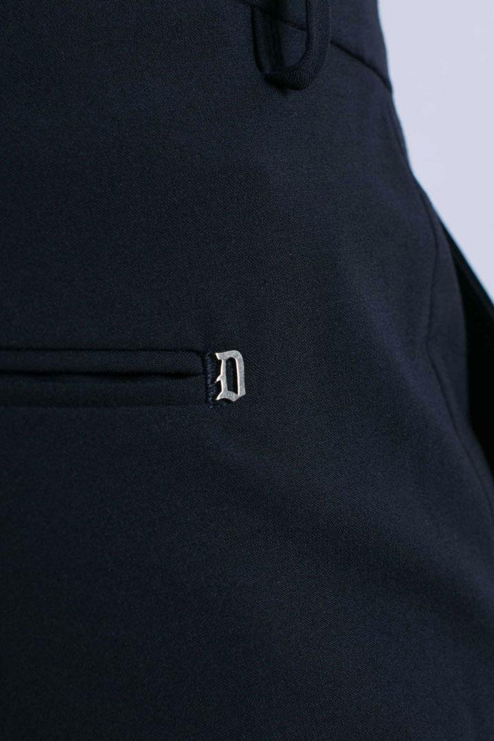 Pantalone Gaubert in fresco di lana blu navy