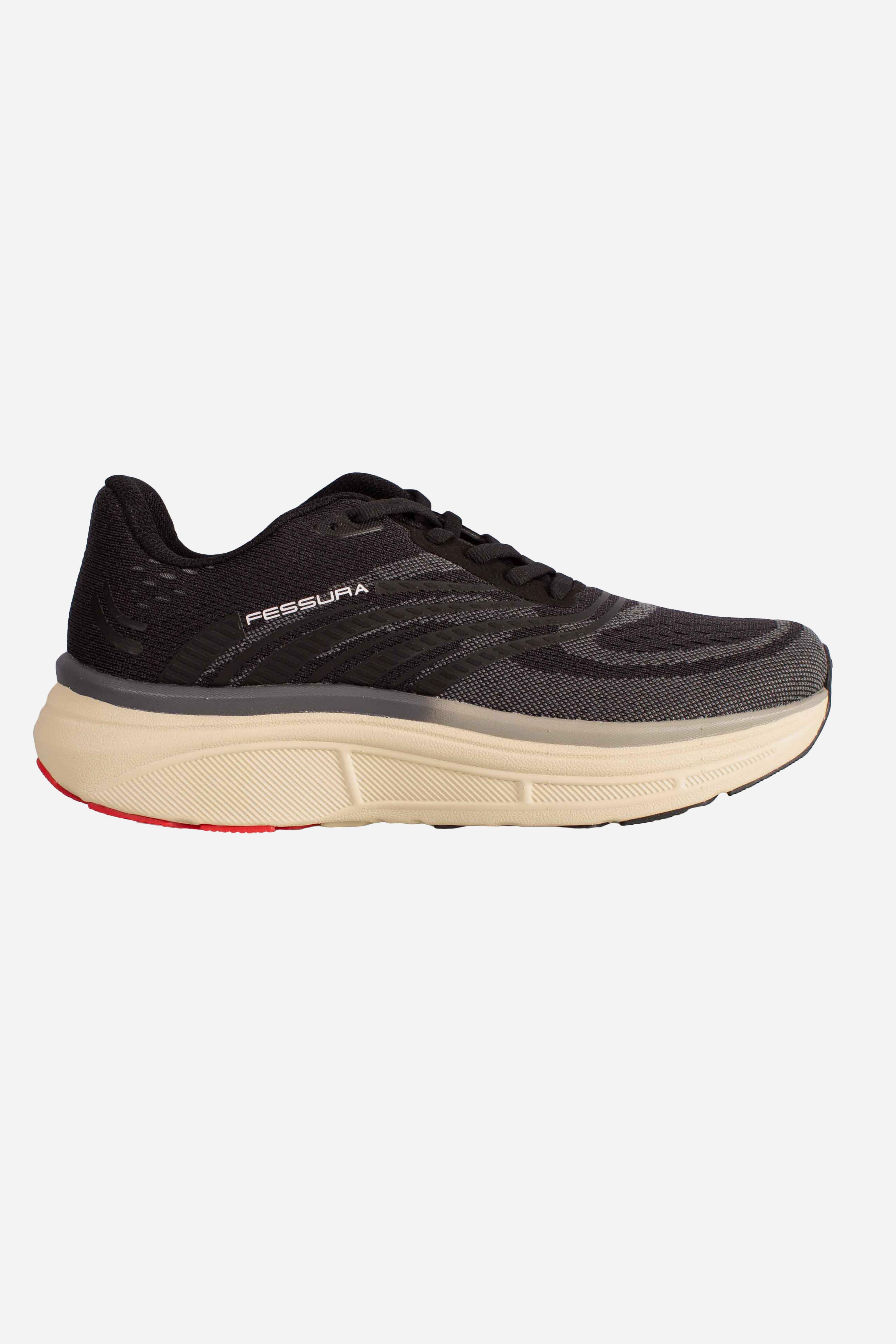 sneakers SPEED 01 black SPEED0101 FESSURA