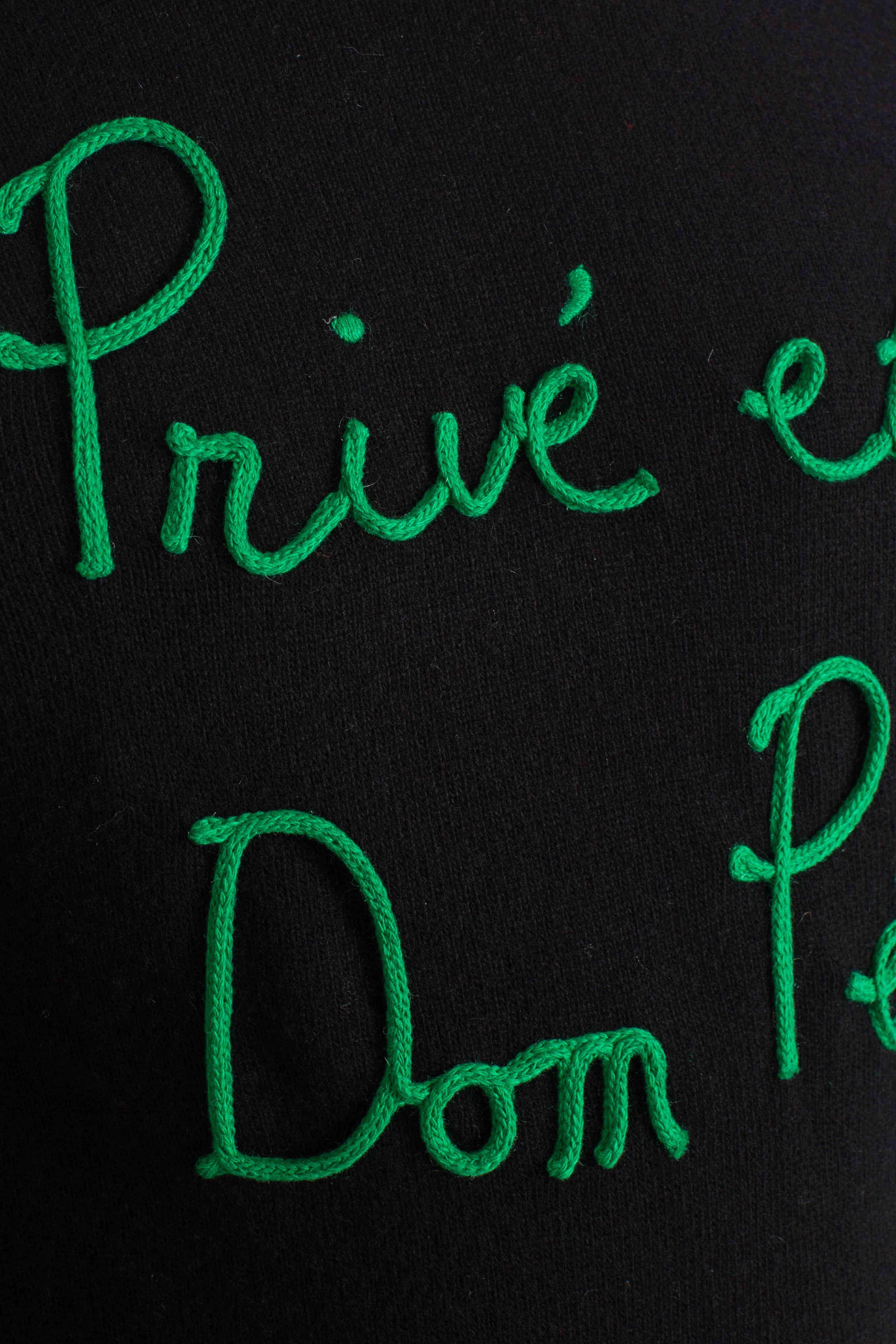 Maglia Uomo "Privè et dom pè" black HER000100542I MC2 SAINT BARTH