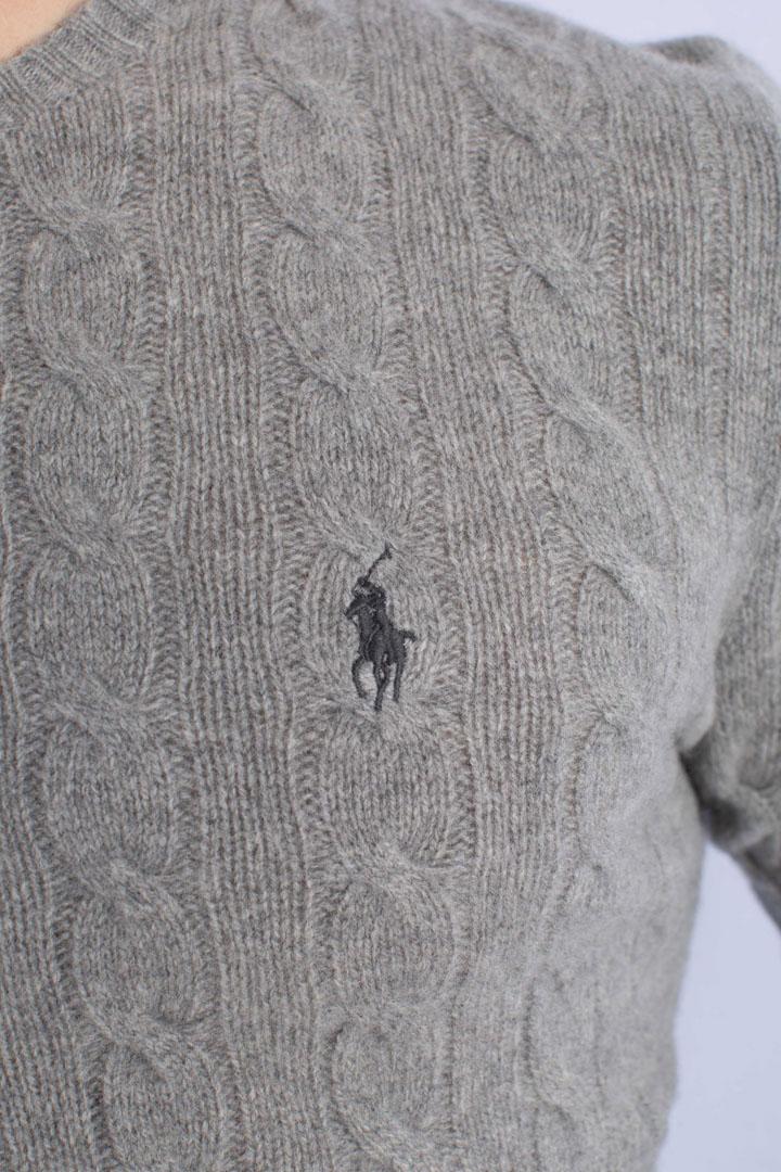 Maglia in lana e cashmere grey 710876762012 POLO RALPH LAUREN