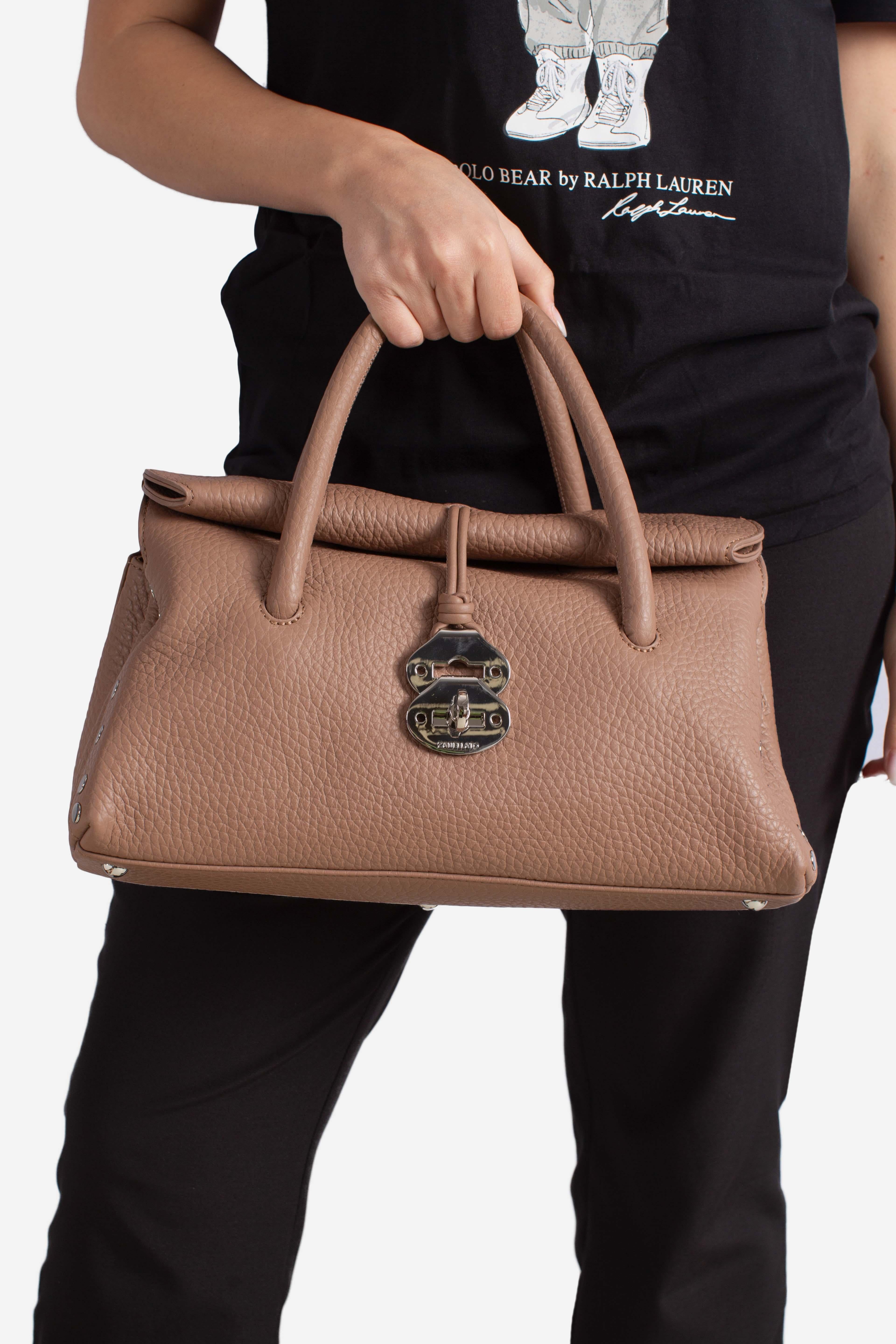 Borsa Dotta Centauro S brown ribolla 0687501120000SZ1159 ZANELLATO