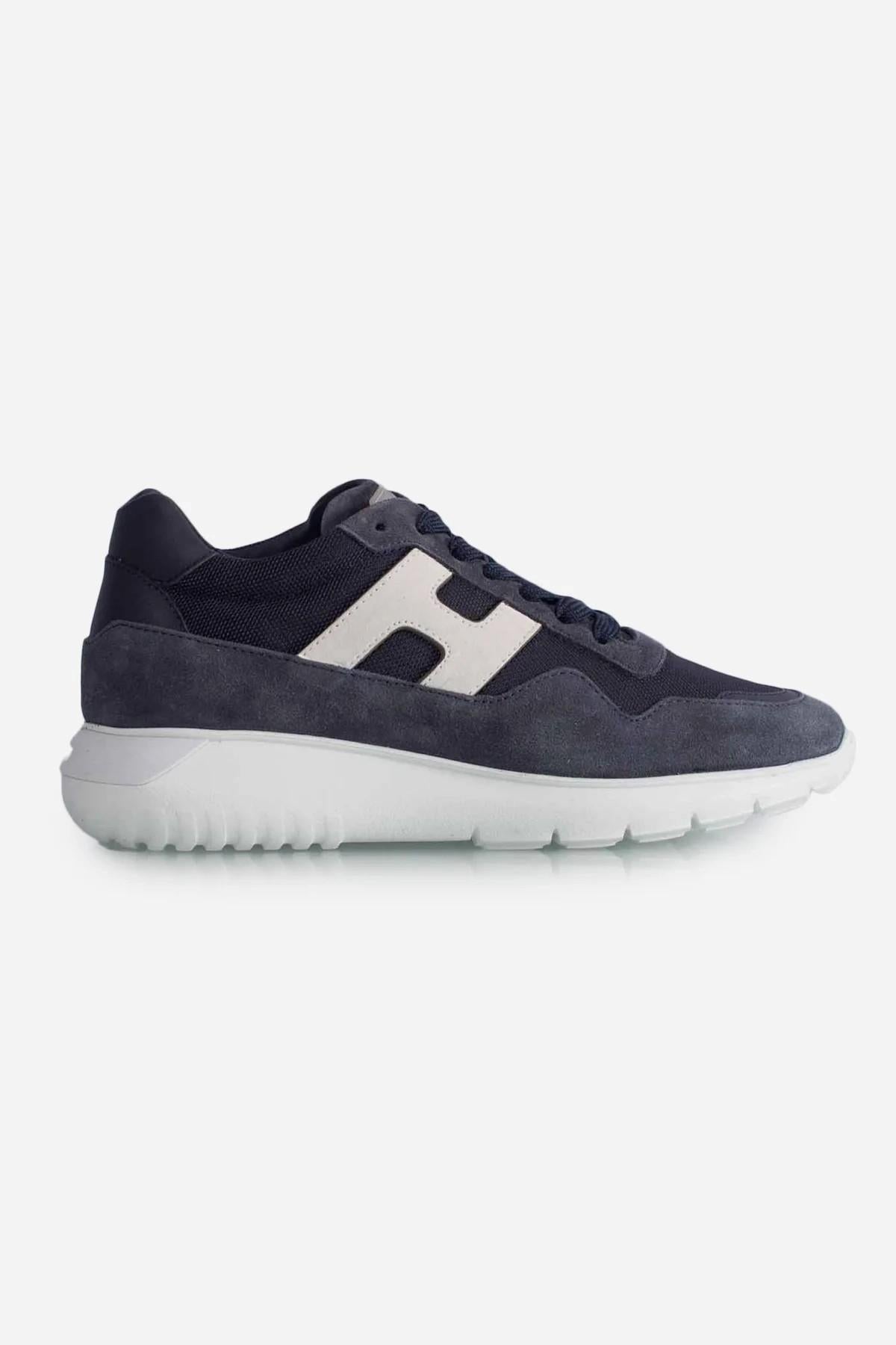 Sneakers Hogan Interactive³ Blu Argento HXM3710EG30UO72A22 HOGAN