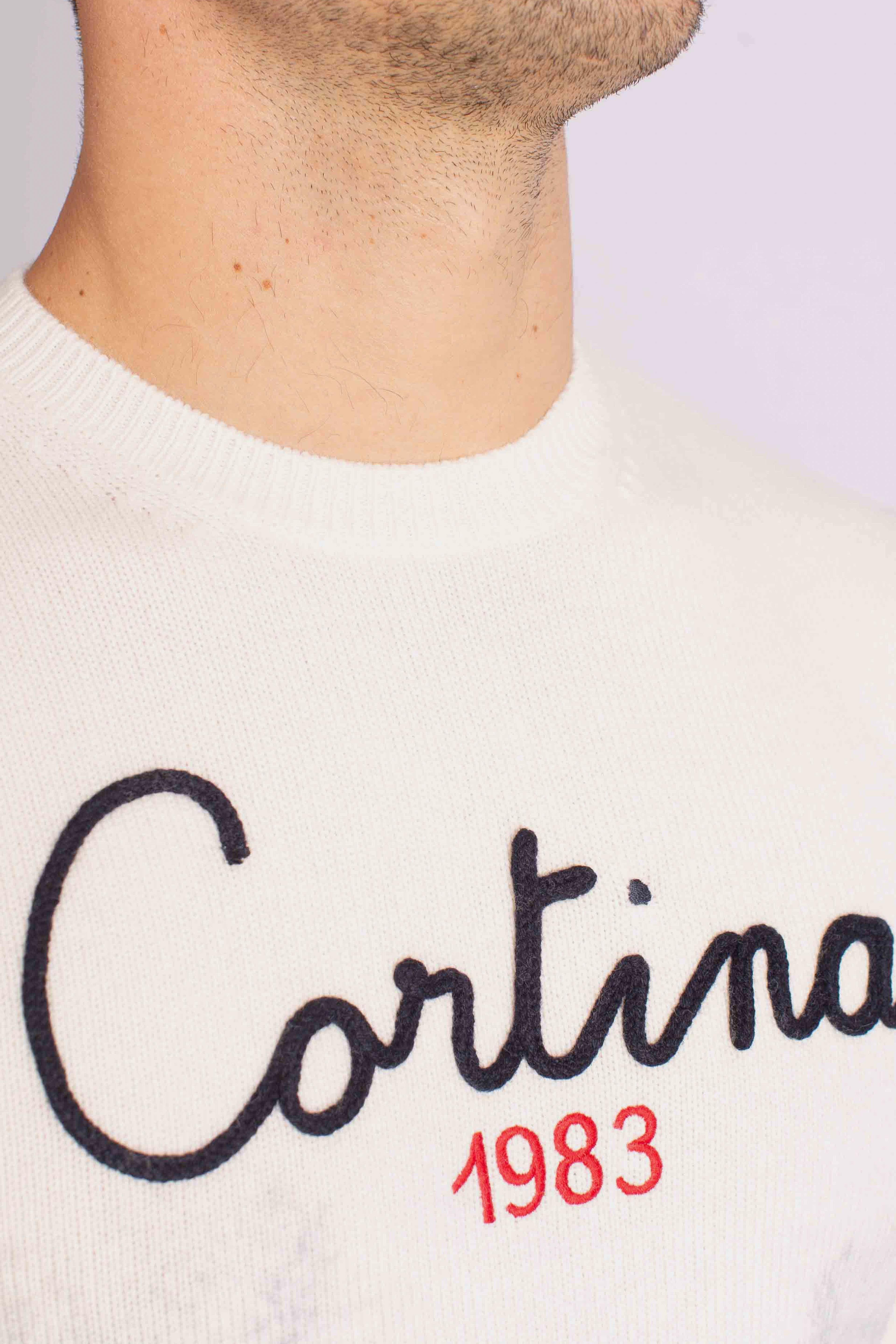 Maglia Uomo "Cortina 1983" Panna HER002200389I MC2 SAINT BARTH