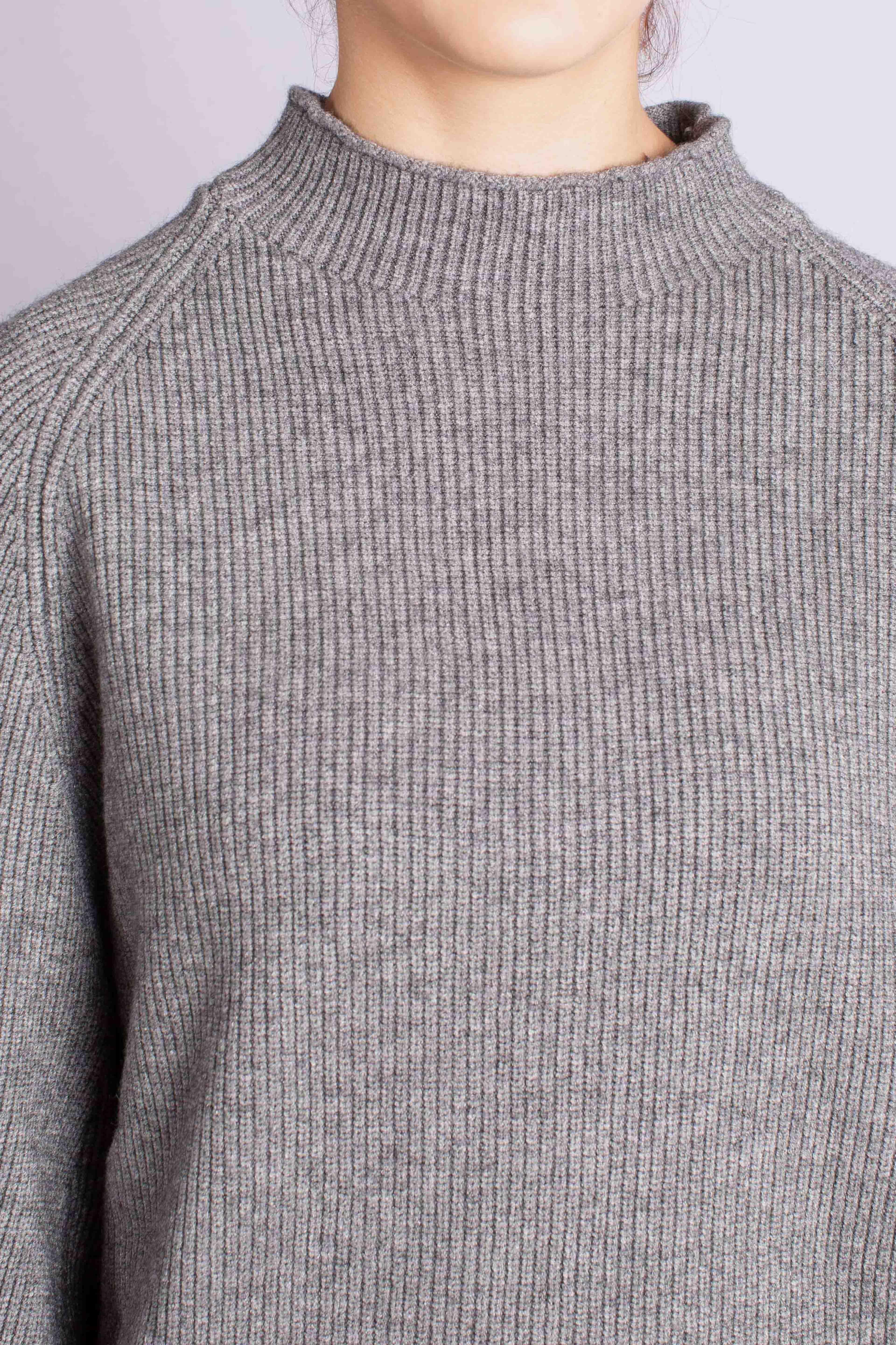 Maglione a coste collo alto M223Y022A1930 DIXIE