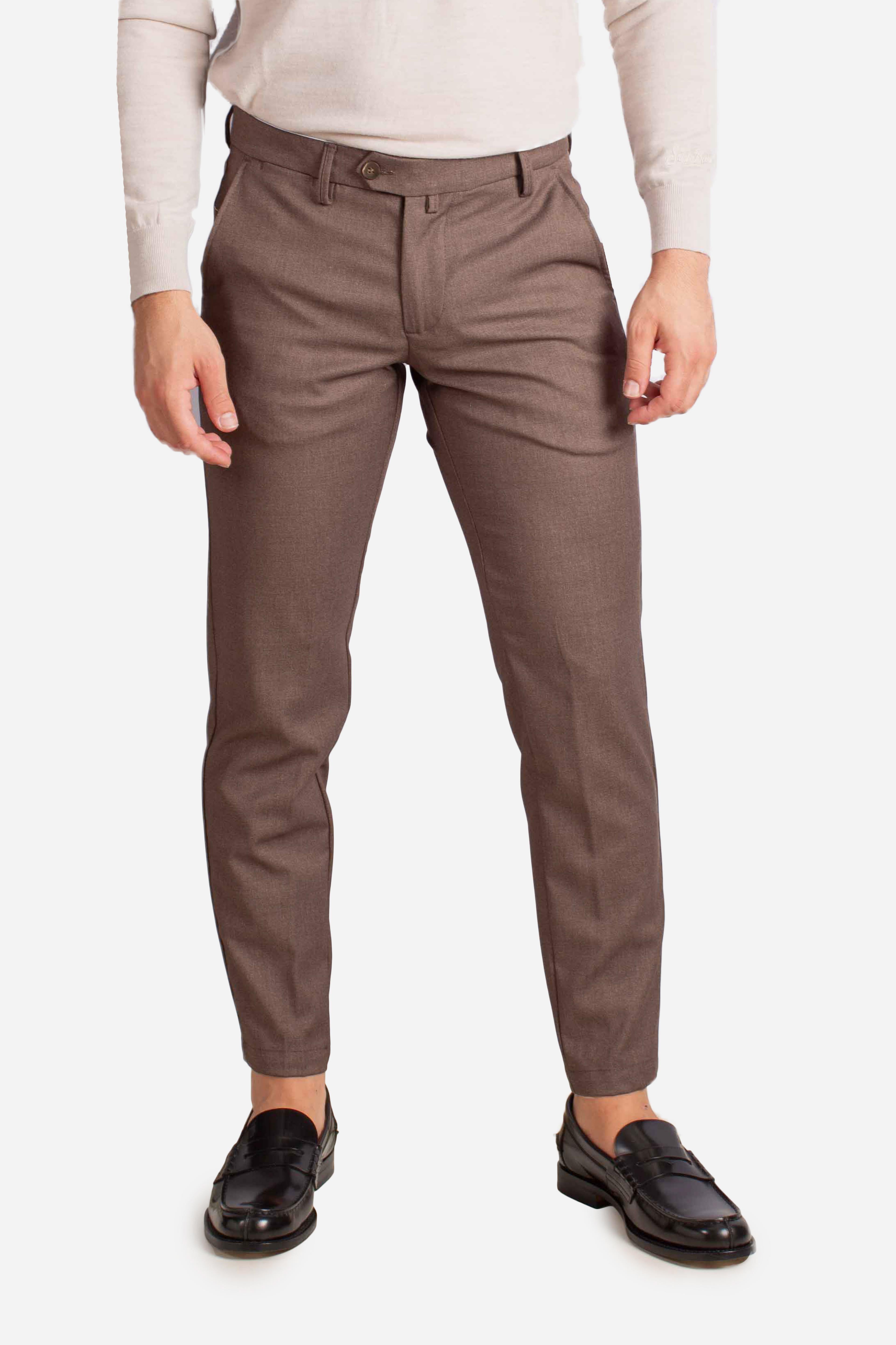 Pantalone nocciola chiaro NAPOLI126006CASHA ERNYS