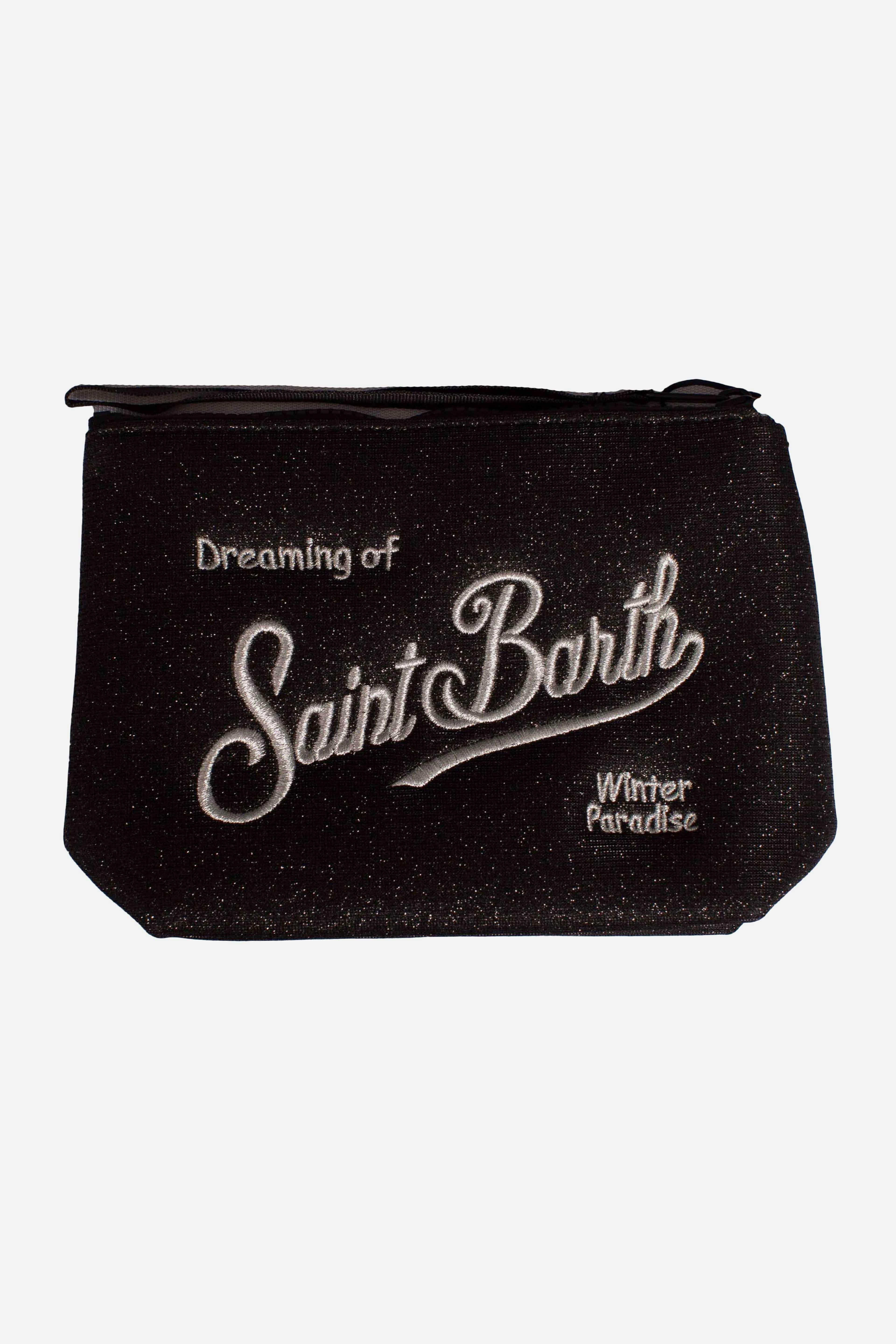 Pochette Aline in lana lurex black ALI002600207I MC2 SAINT BARTH